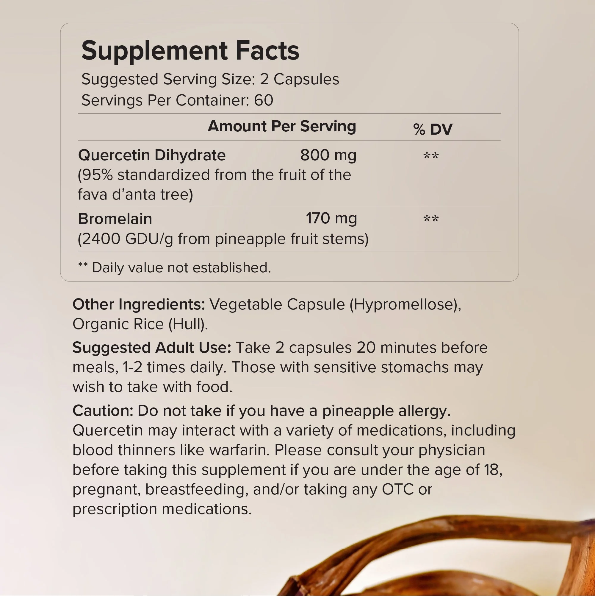 Quercetin with Bromelain - Image 6