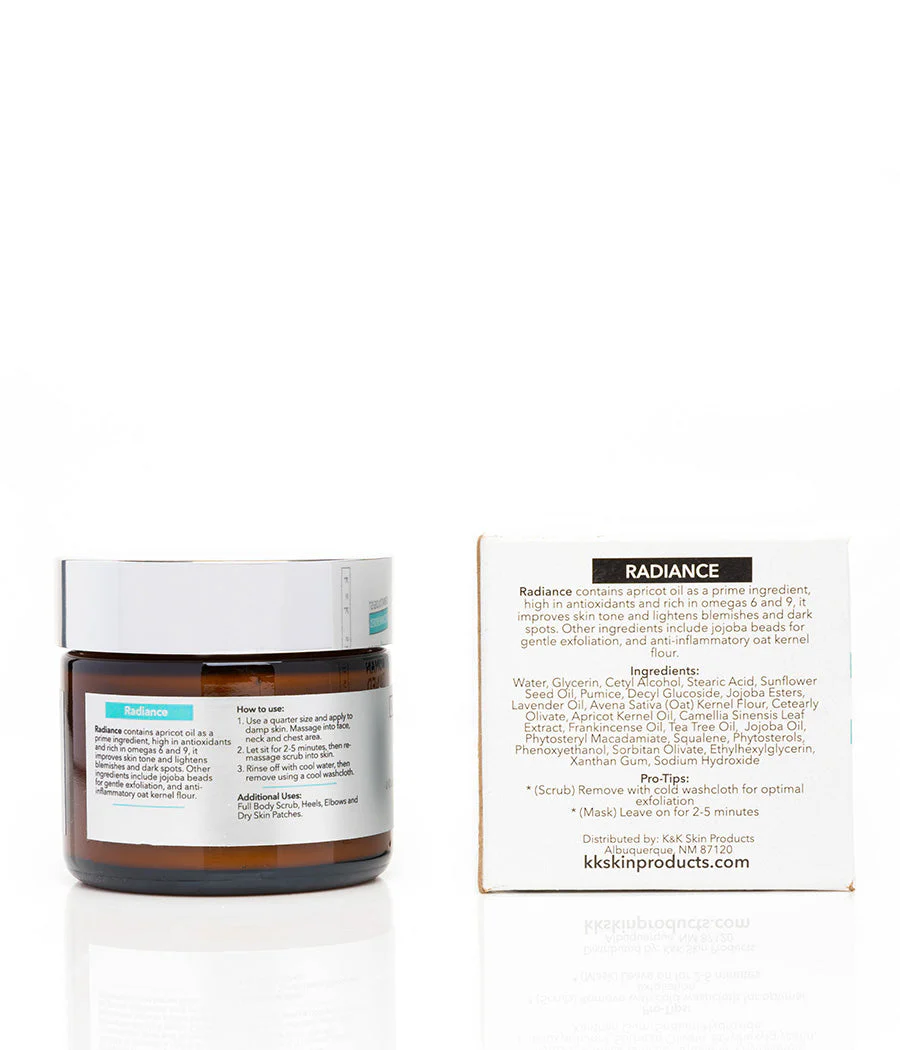 Radiance Jojoba Bead Scrub & Mask by K&K Skin Products - Image 8