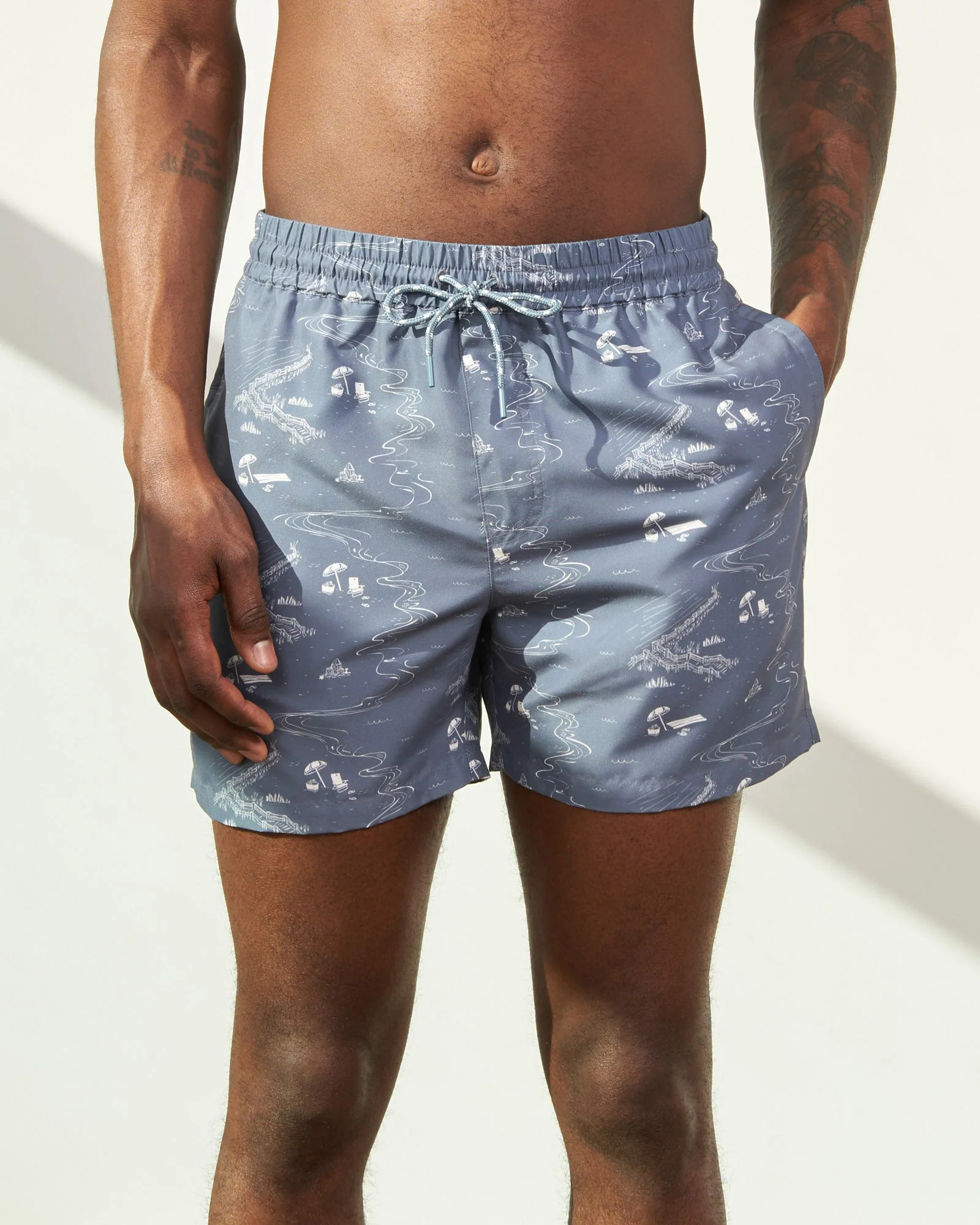 Recycled Swim Trunk - 5" by United By Blue - Image 7