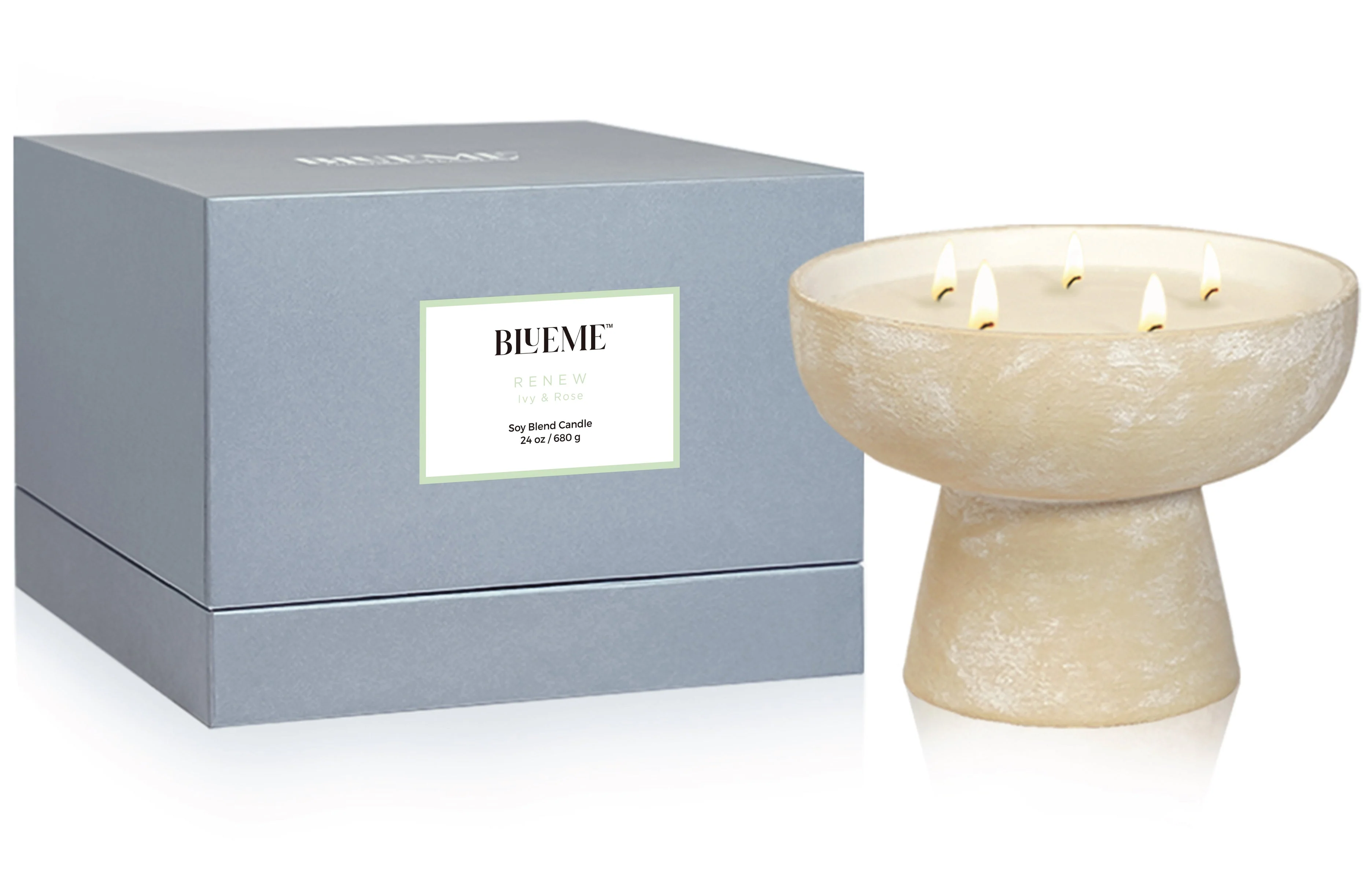 Renew - Ceramic Refillable Candle - Ivy & Rose - Image 7
