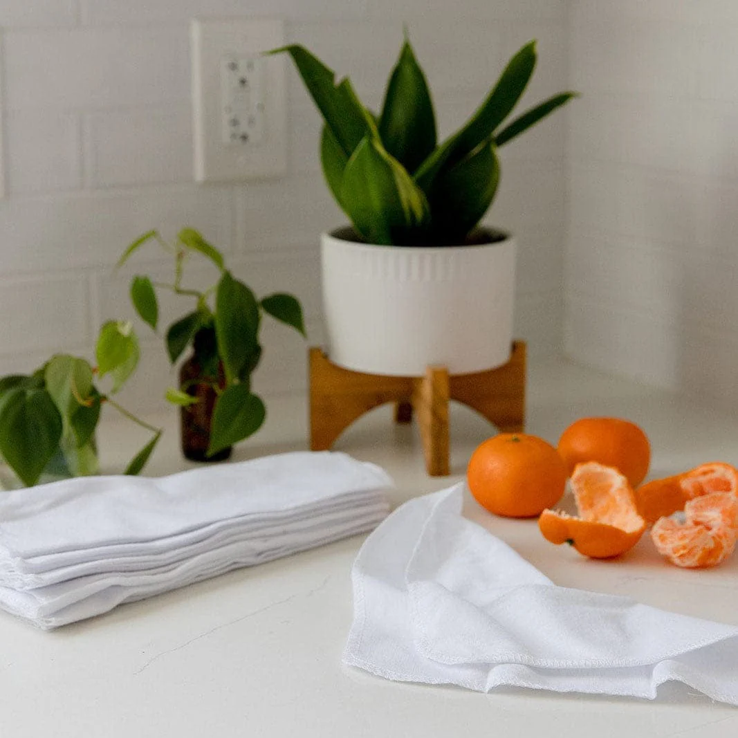 Reusable Paper Towels - 100% Organic Cotton, 12 or 24 Pack - Image 20