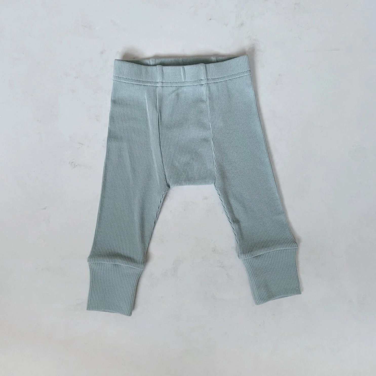 Ribbed Modal Pant - Sky - Image 2