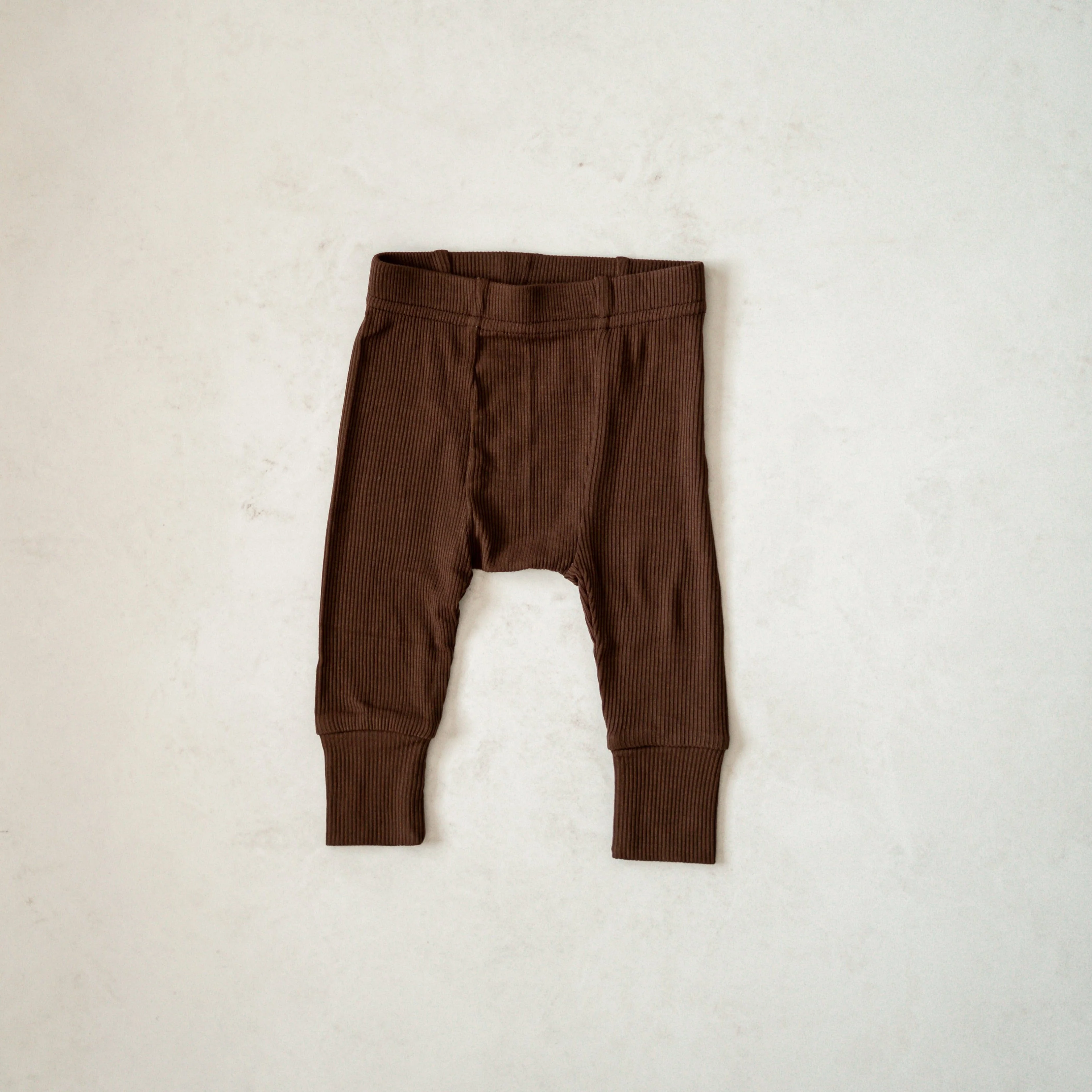 Ribbed Modal Pants - Single Seam - Image 7