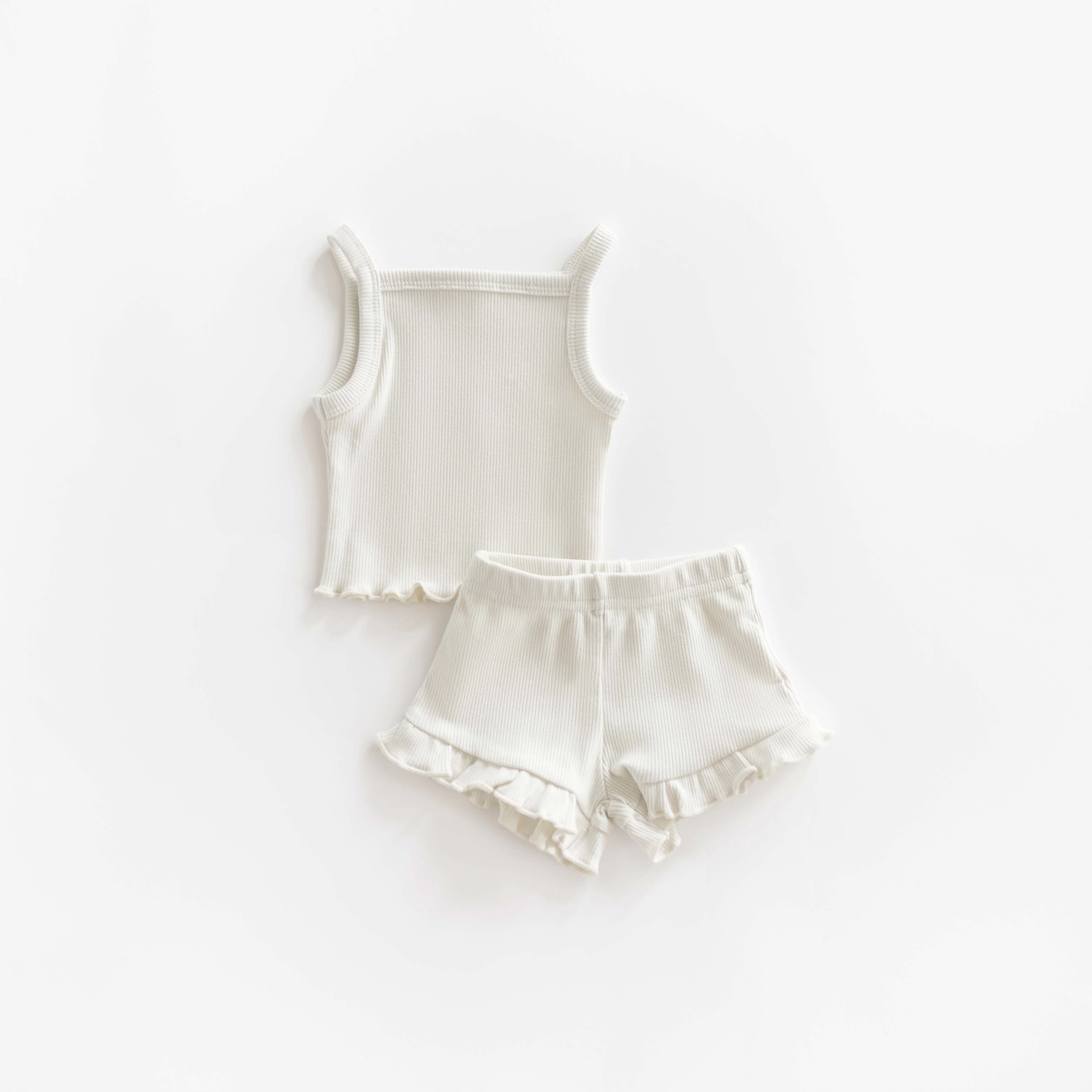 Ribbed Tank Top & Short Set - Image 3