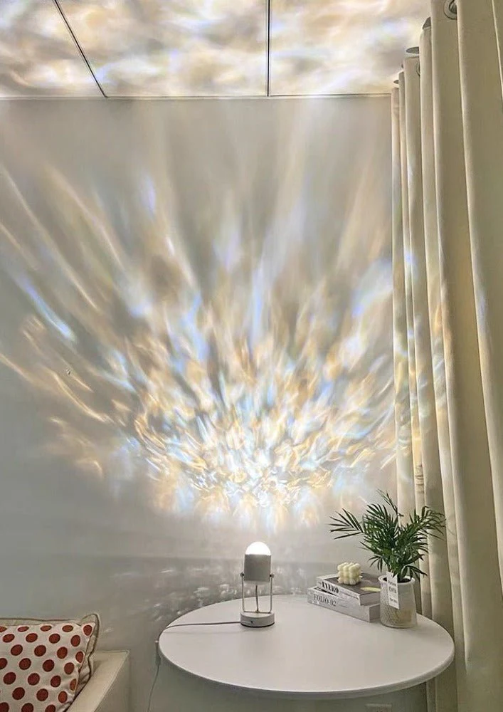 Ripple Projector Decorative Table Lamp - Creative Modern Ambient Night Light - Image 3