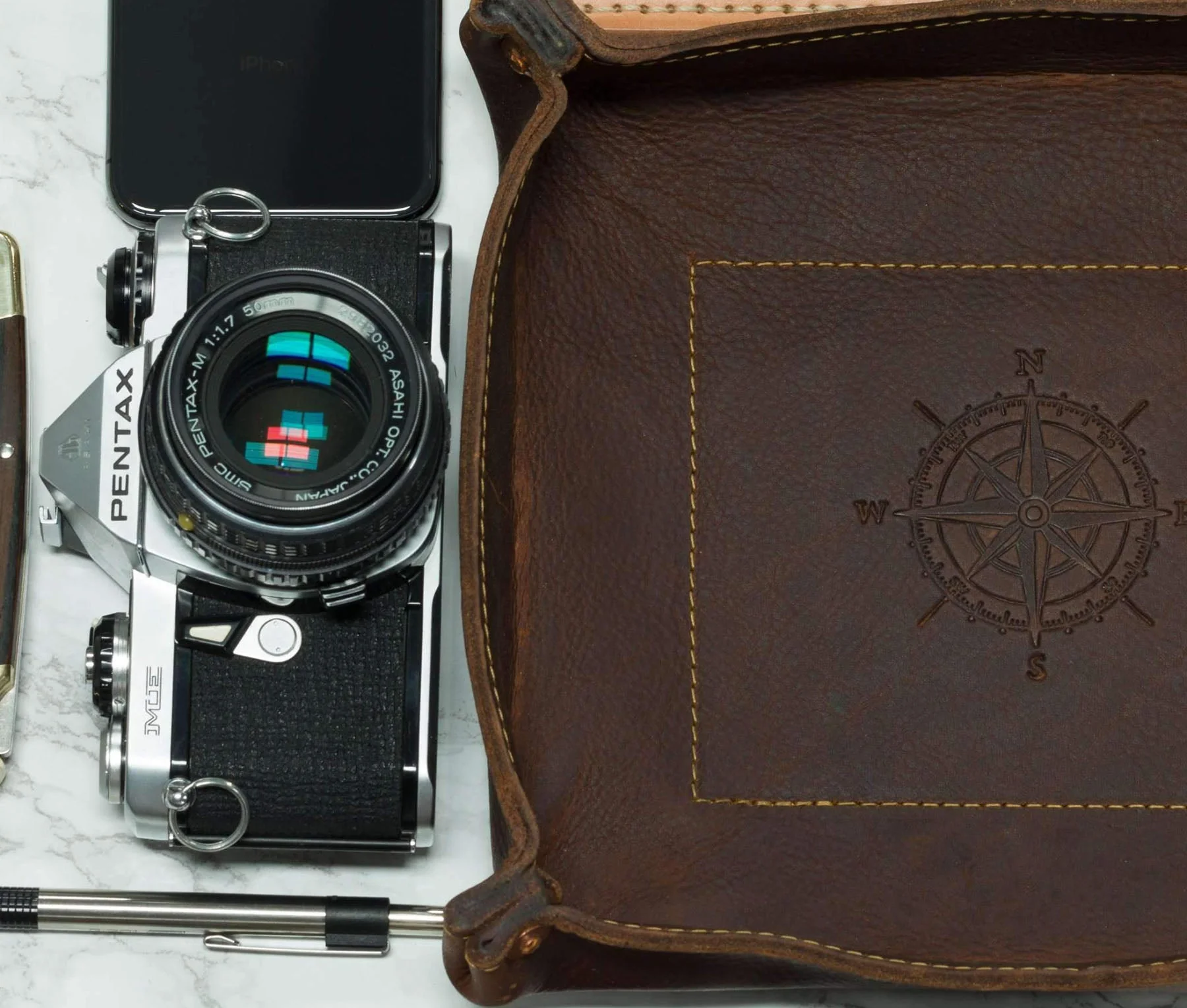 Rivet Valet Tray by Lifetime Leather Co - Image 5