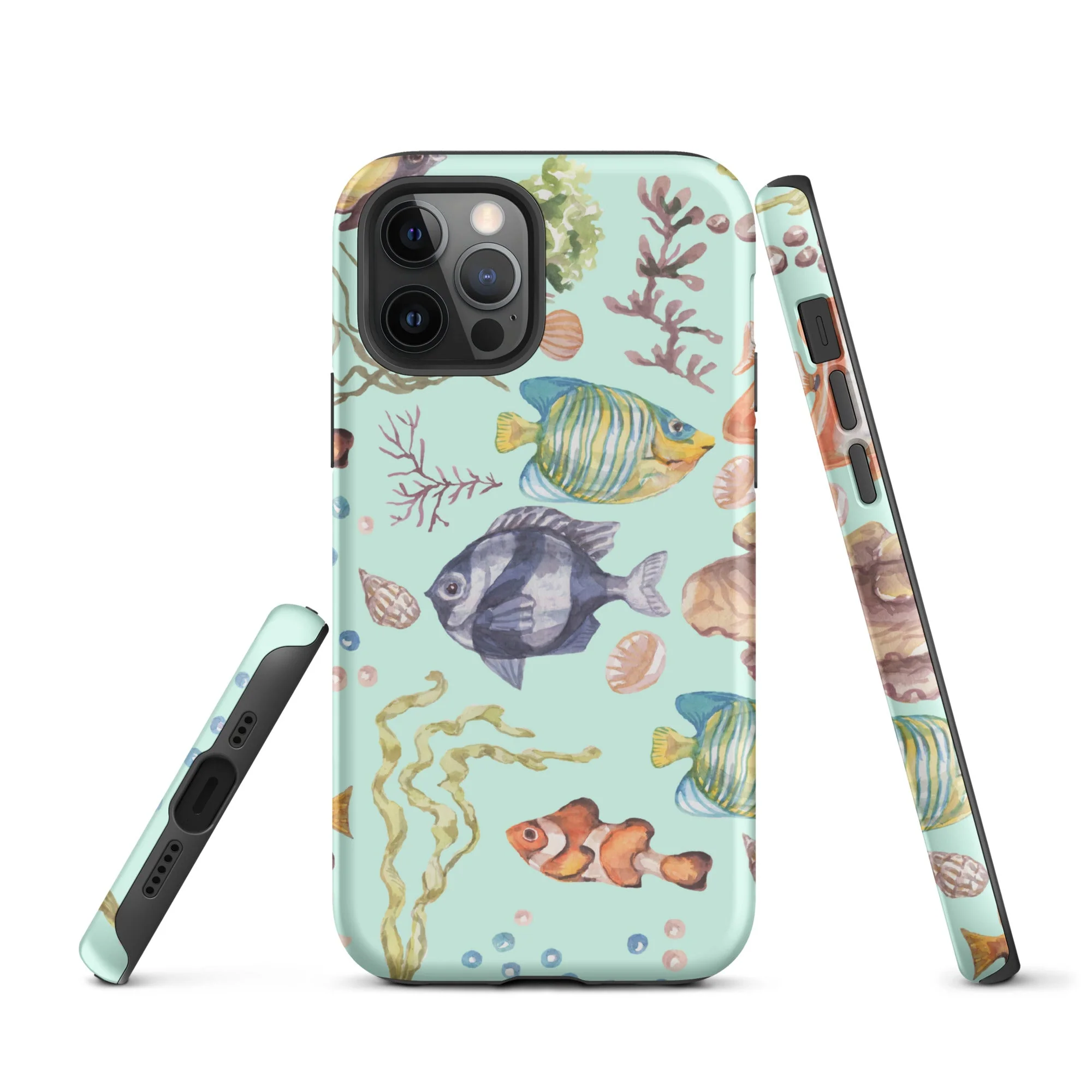 Salty Turquoise Reef Tough Case for iPhone® - Image 8