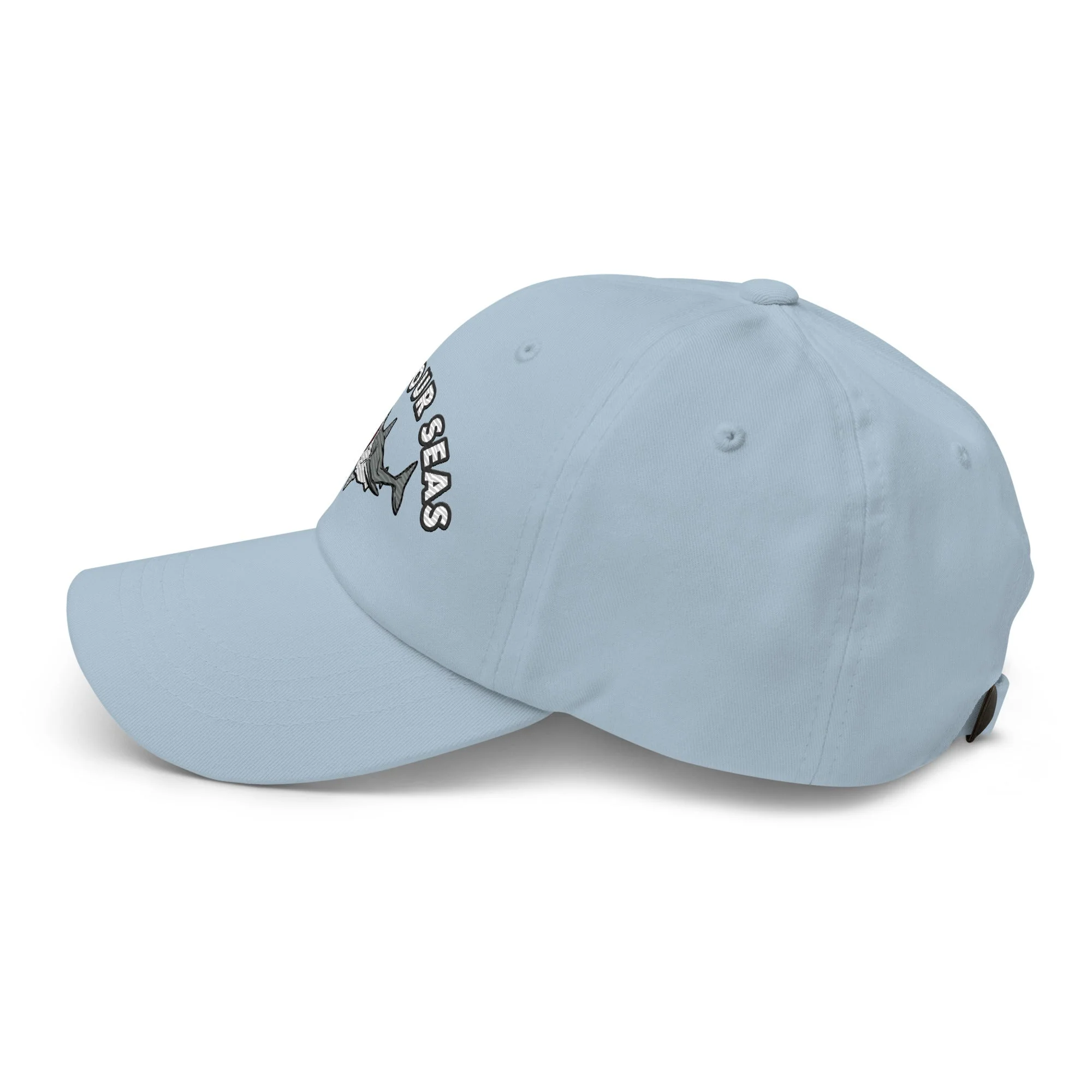 Save Our Seas Shark Dad hat: Pulls 4 pounds of ocean plastic! - Image 5