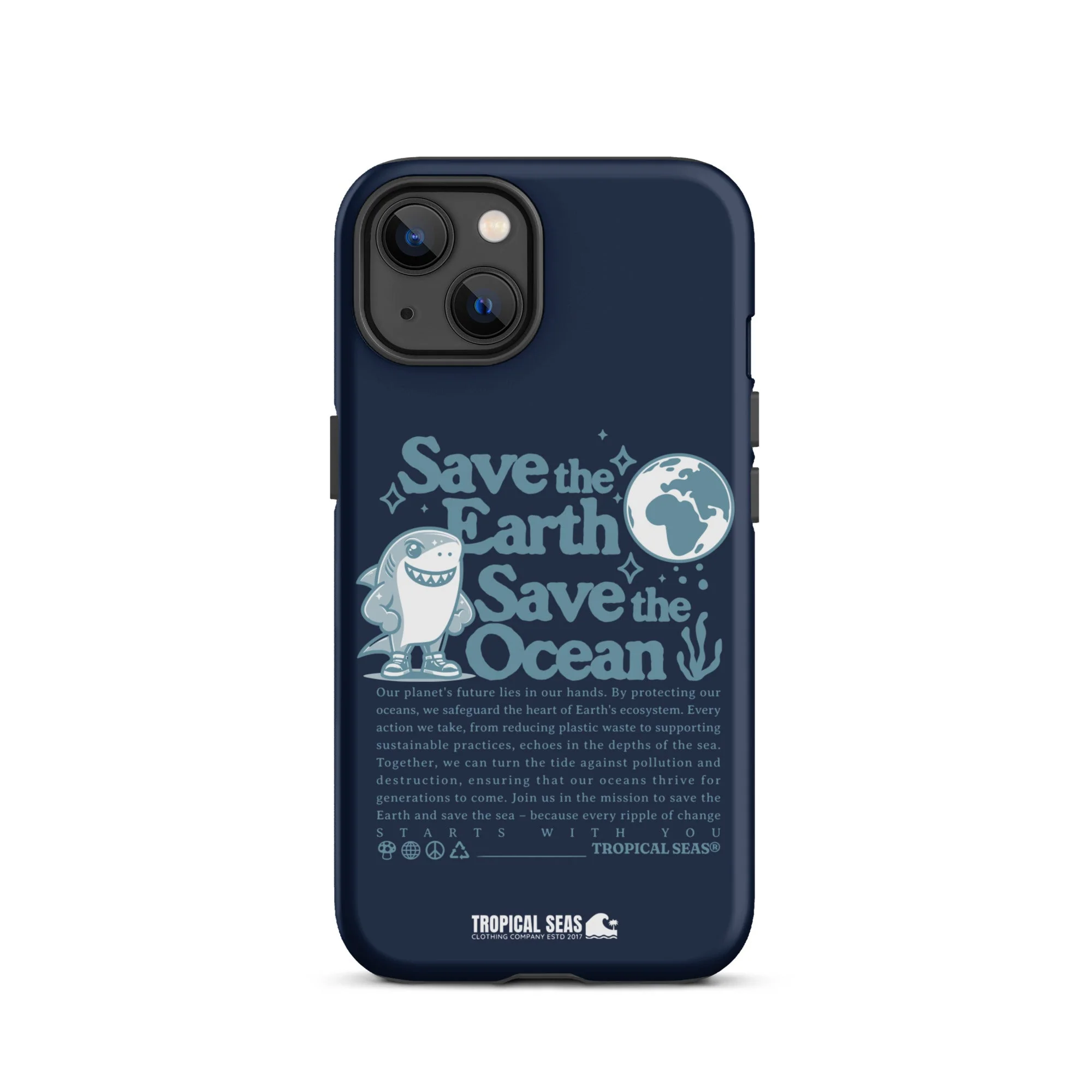 Save the Earth and Seas Tough Case for iPhoneĀ® - Image 11