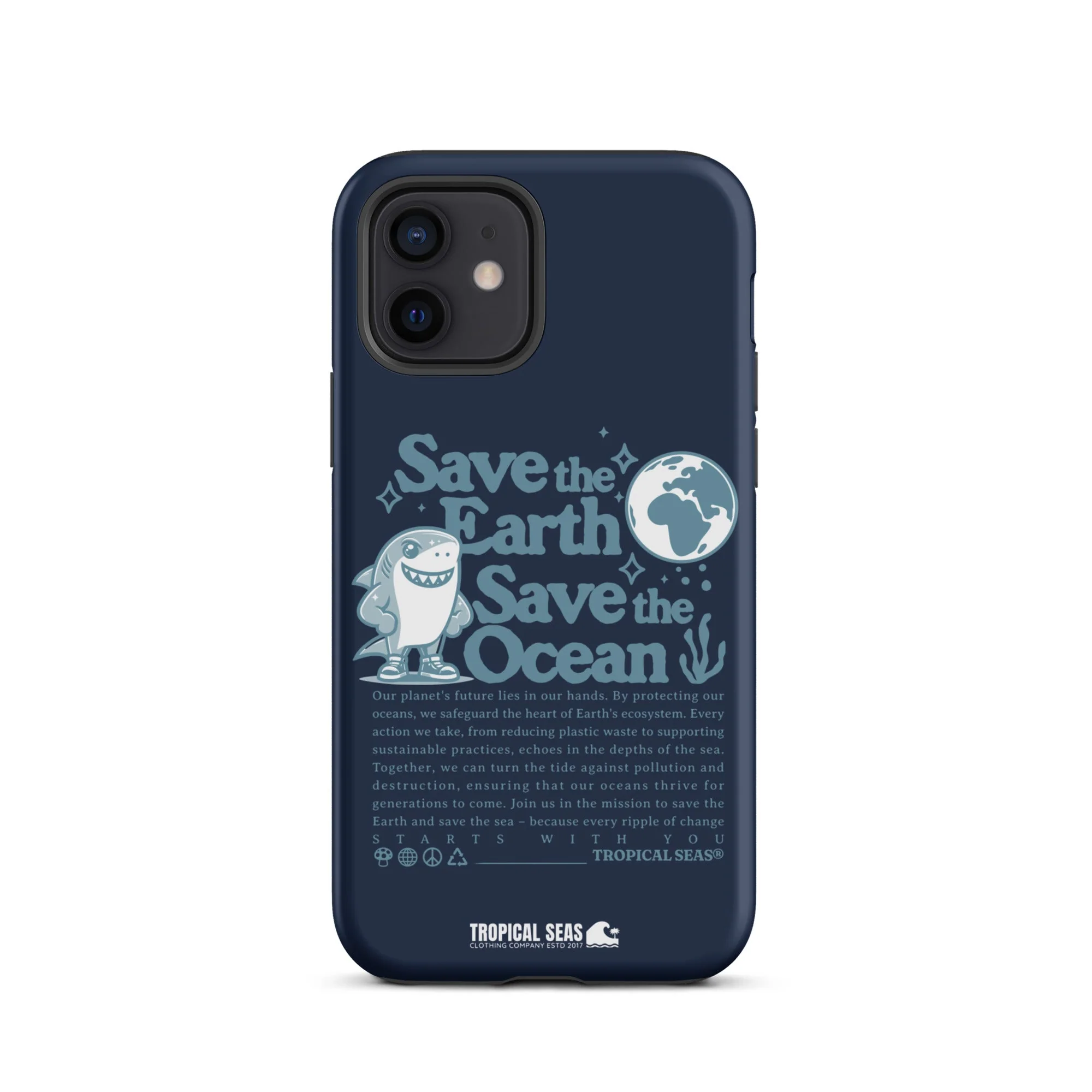 Save the Earth and Seas Tough Case for iPhoneĀ® - Image 7