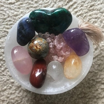 Selenite Crystal Recharging Bowl by Tiny Rituals - Image 8
