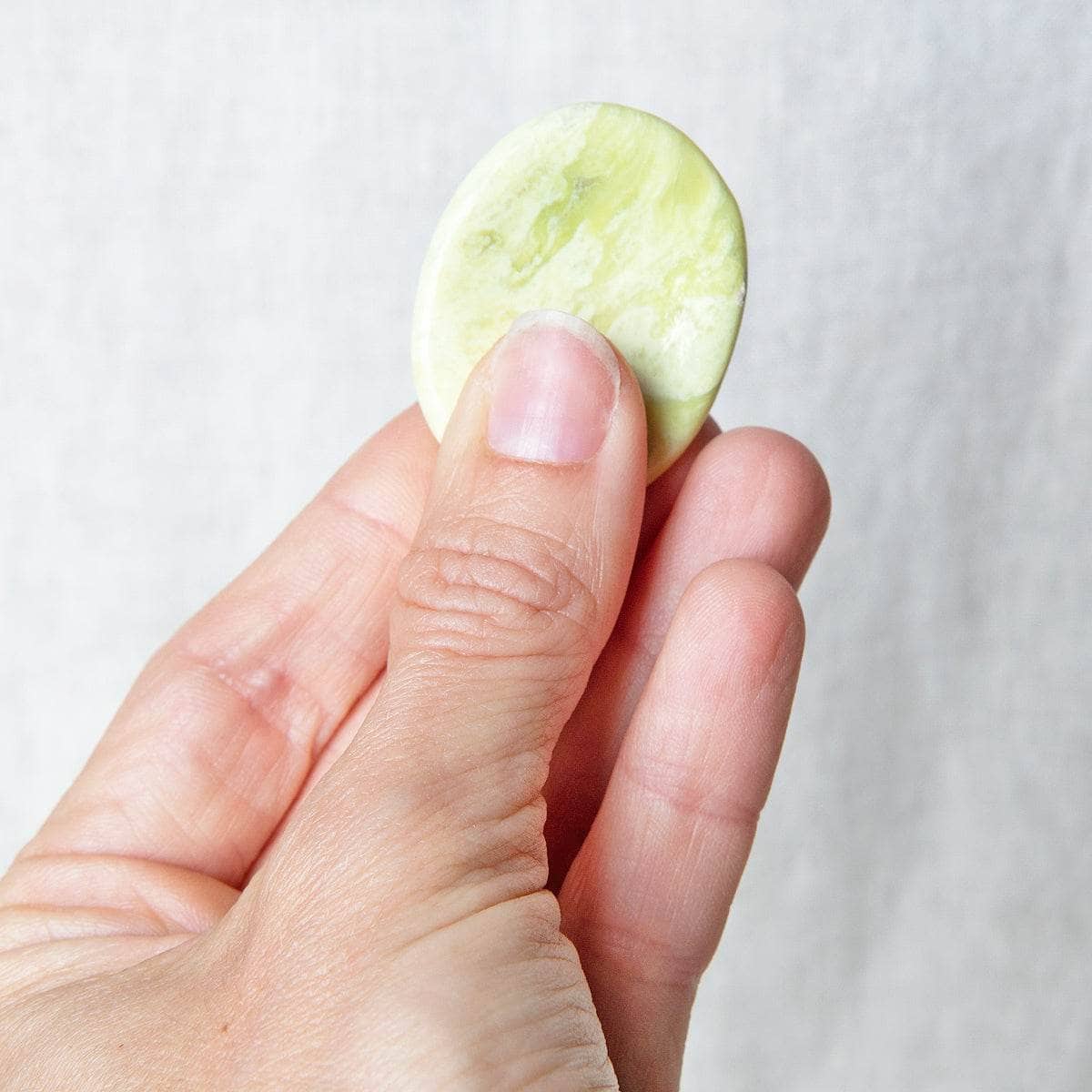 Serpentine Worry Stone by Tiny Rituals - Image 2