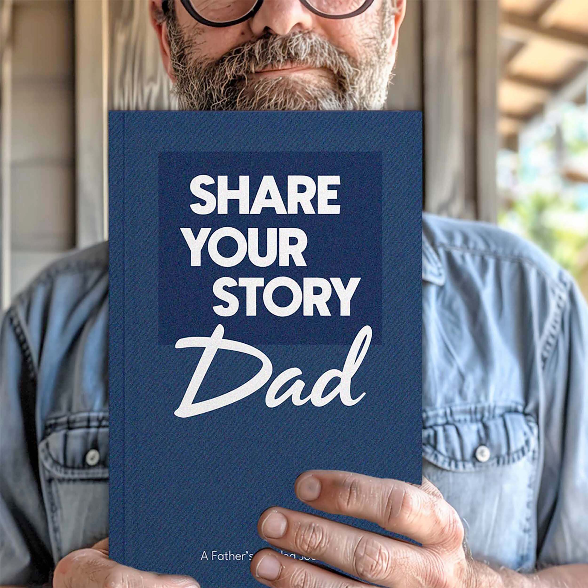 Share Your Story Dad - Guided Journal for Fathers by Timeside - Image 5