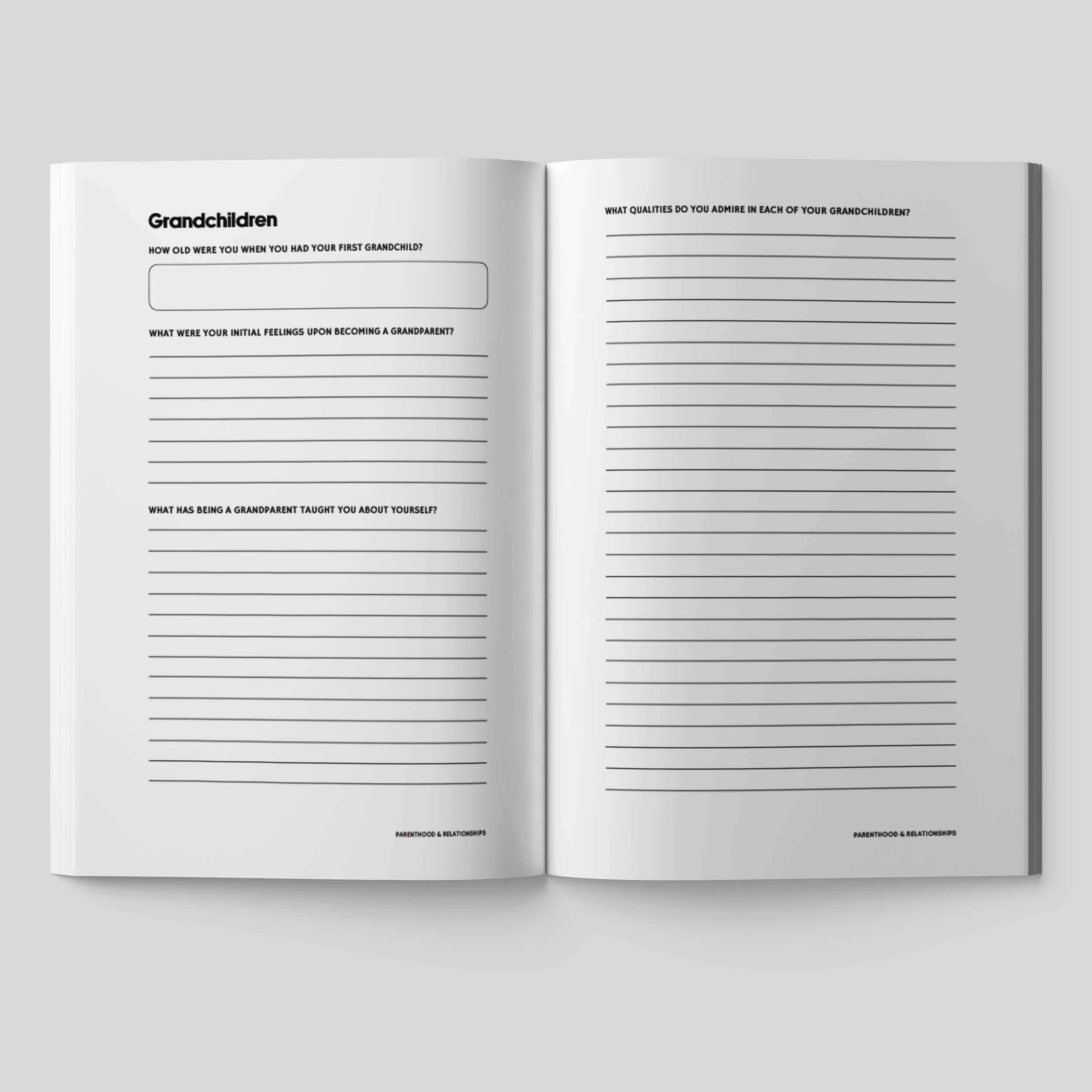 Share Your Story Grandpa - Guided Journal for Grandfathers by Timeside - Image 2
