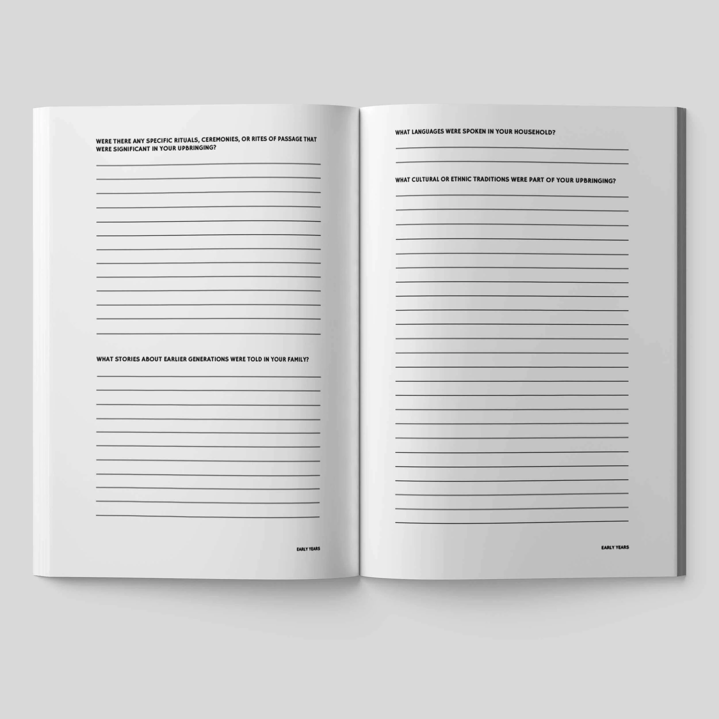 Share Your Story Grandpa - Guided Journal for Grandfathers by Timeside - Image 5