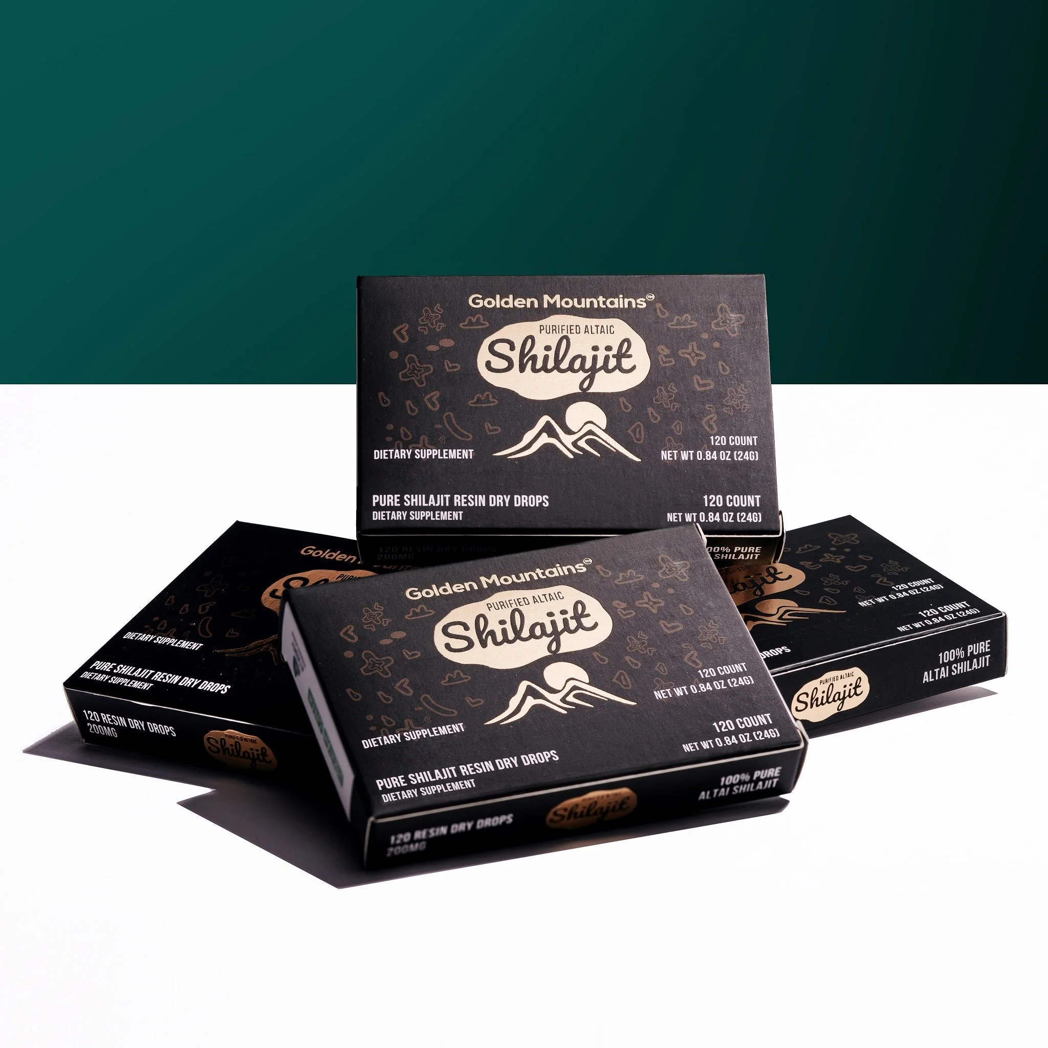 Shilajit 120 Dry Drops: Altai Golden Mountains Shilajit by Siberian Green - Image 3
