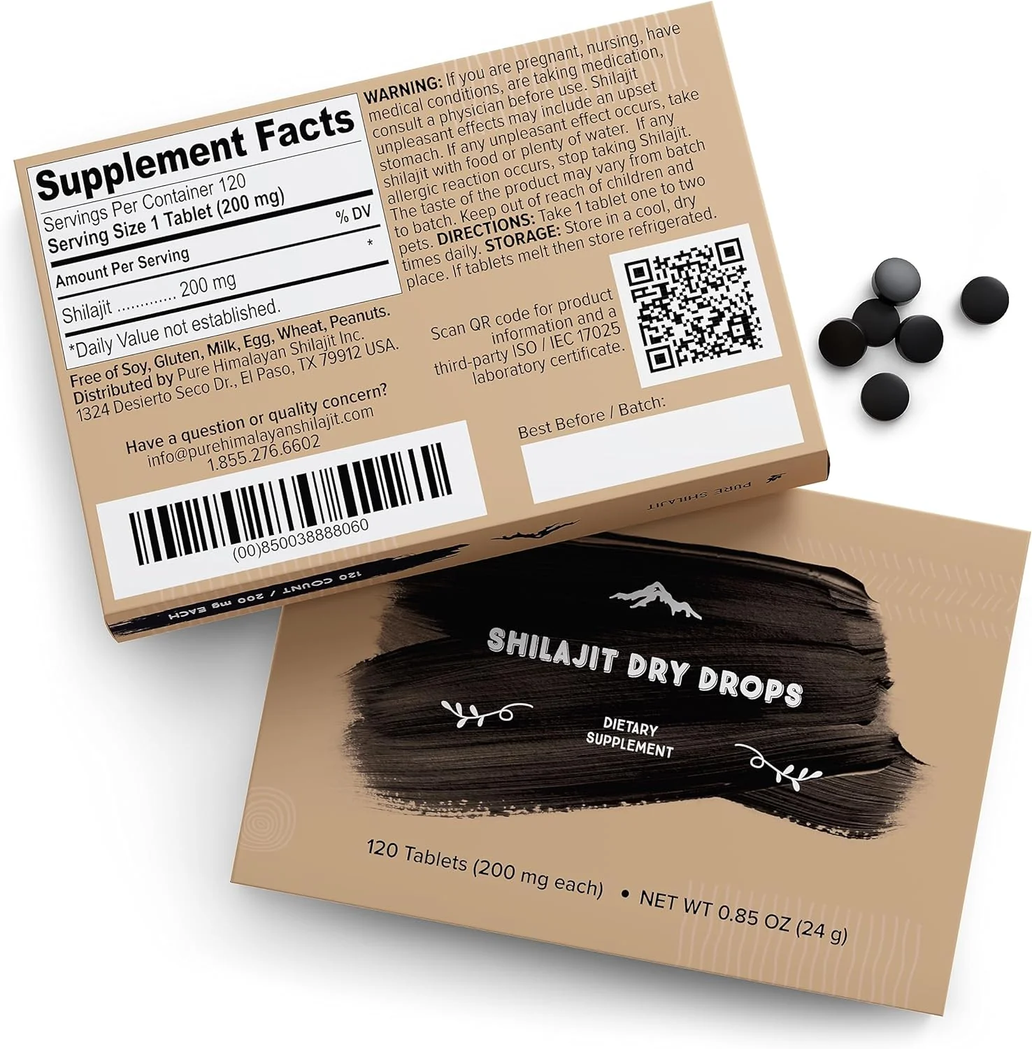 Shilajit Pure Himalayan Organic Dry Drops, 100% Pure Natural Shilajit Supplement for Men & Women, Max Potency 85+ Trace Minerals & Fulvic Acid for Energy, Metabolism & Immune Support - Image 10