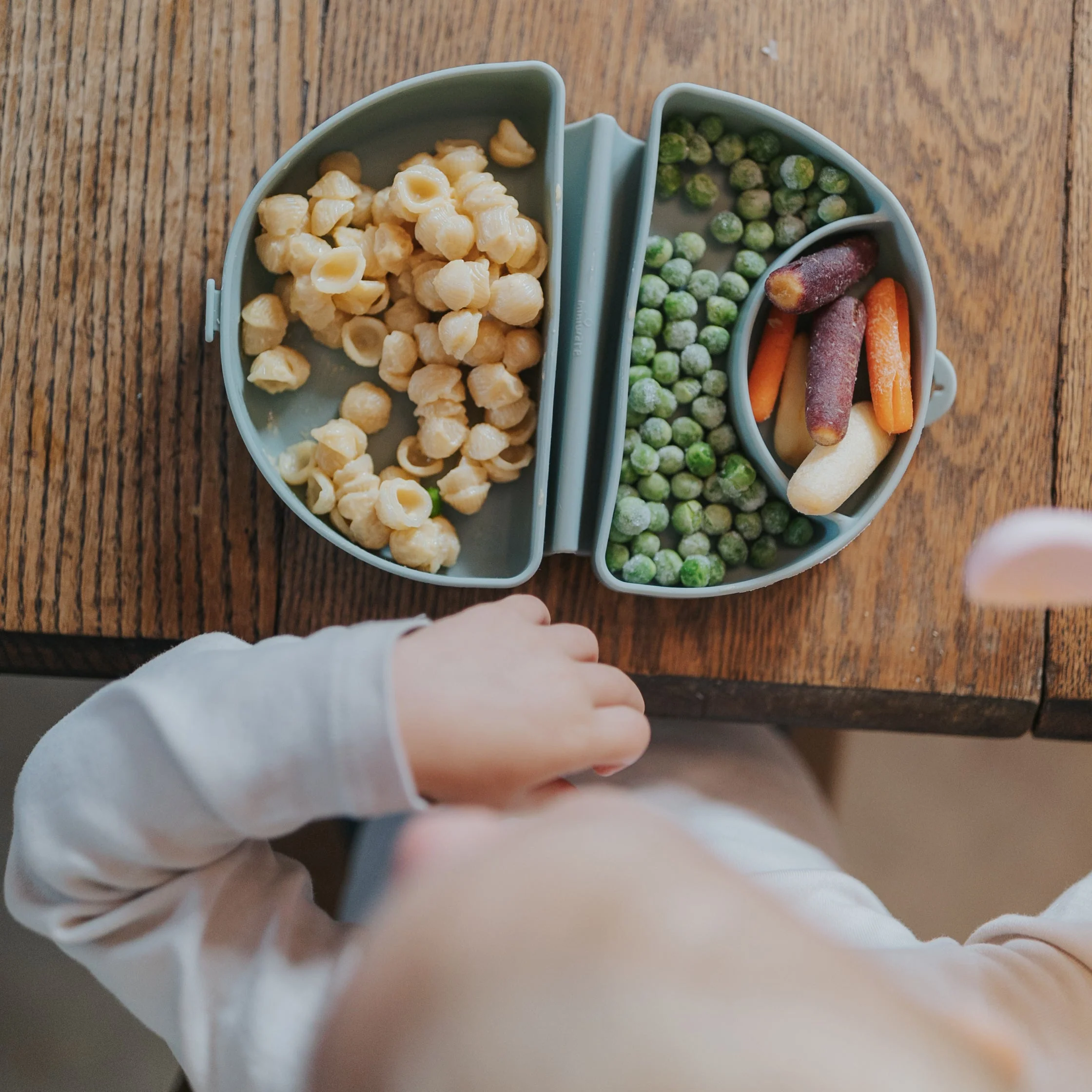 Sili Mini Go: Silicone Travel Meal Set - Green Energy by Miniware - Image 2