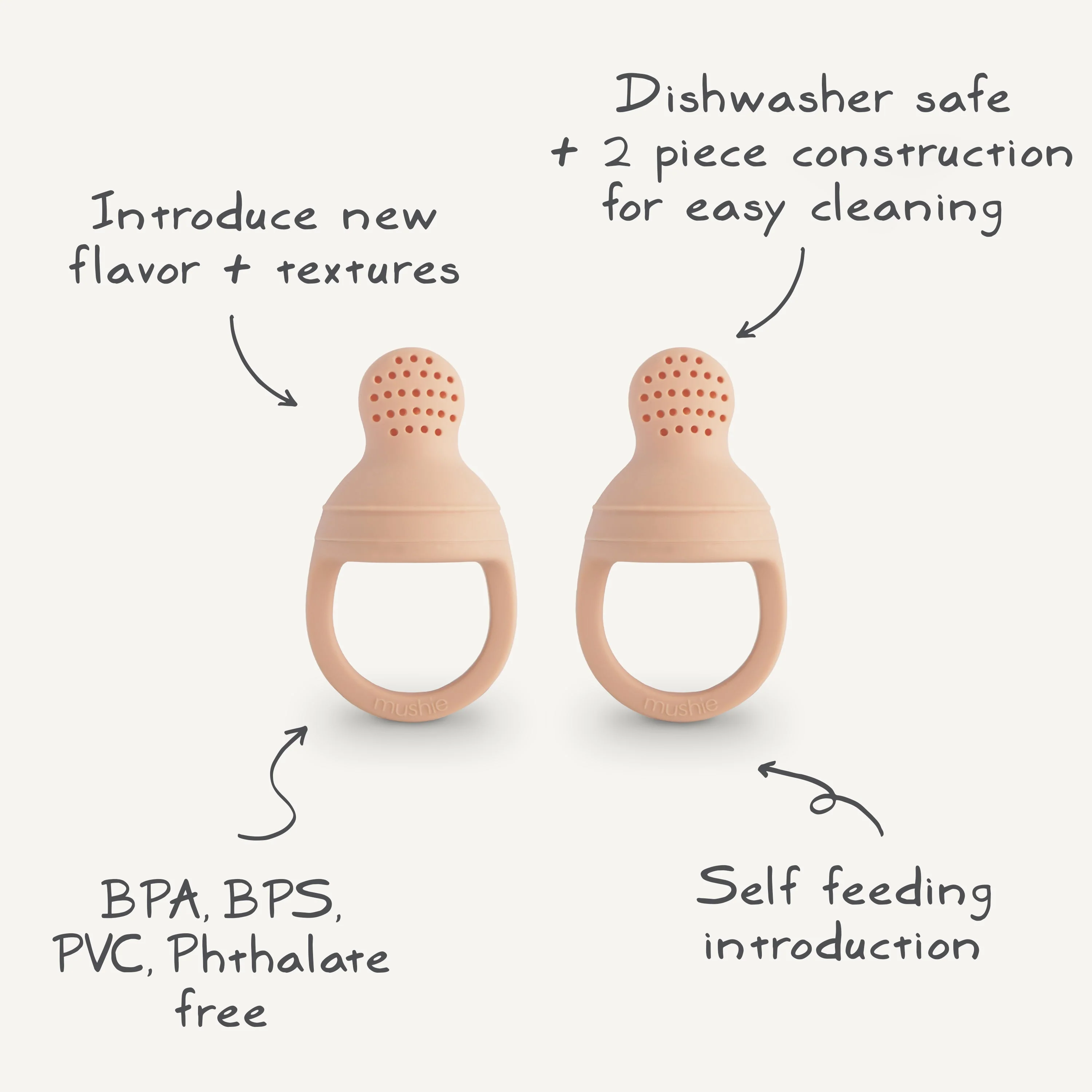 Silicone Fresh Food Feeder 2-Pack - Image 48