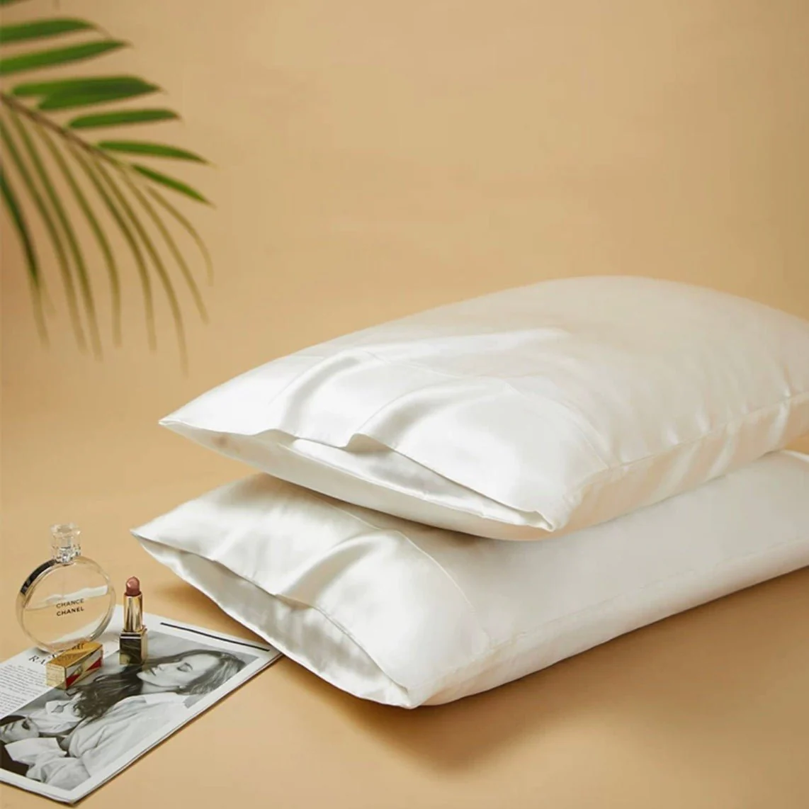 Silky Gift Box: 6A Grade 100% Organic Mulberry Silk Pillowcase Set of 2 Pcs - 30 Momme, Pure Silk on Both Sides - Image 10