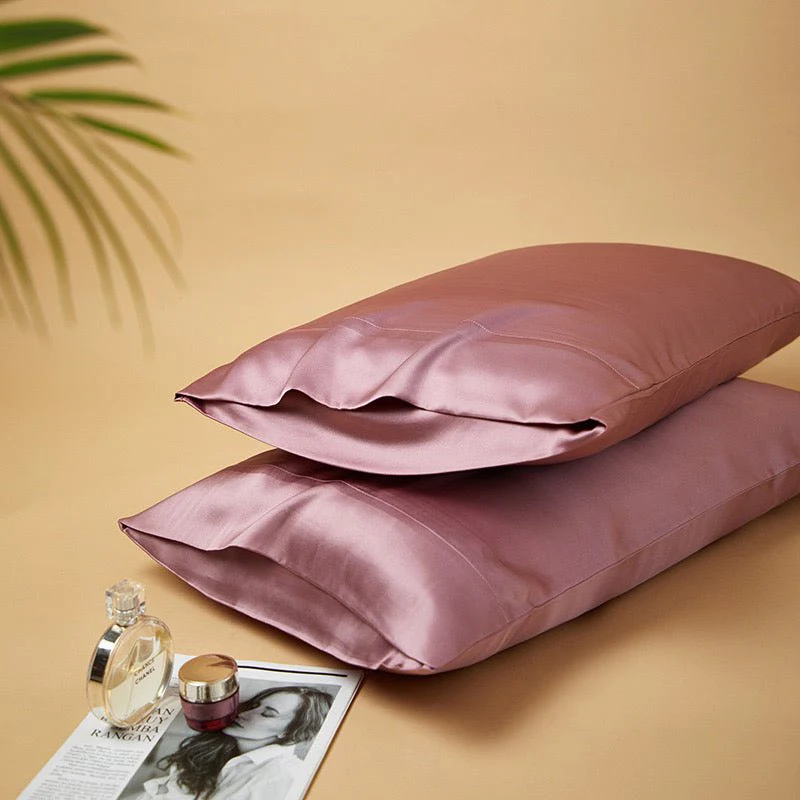 Silky Gift Box: 6A Grade 100% Organic Mulberry Silk Pillowcase Set of 2 Pcs - 30 Momme, Pure Silk on Both Sides - Image 12