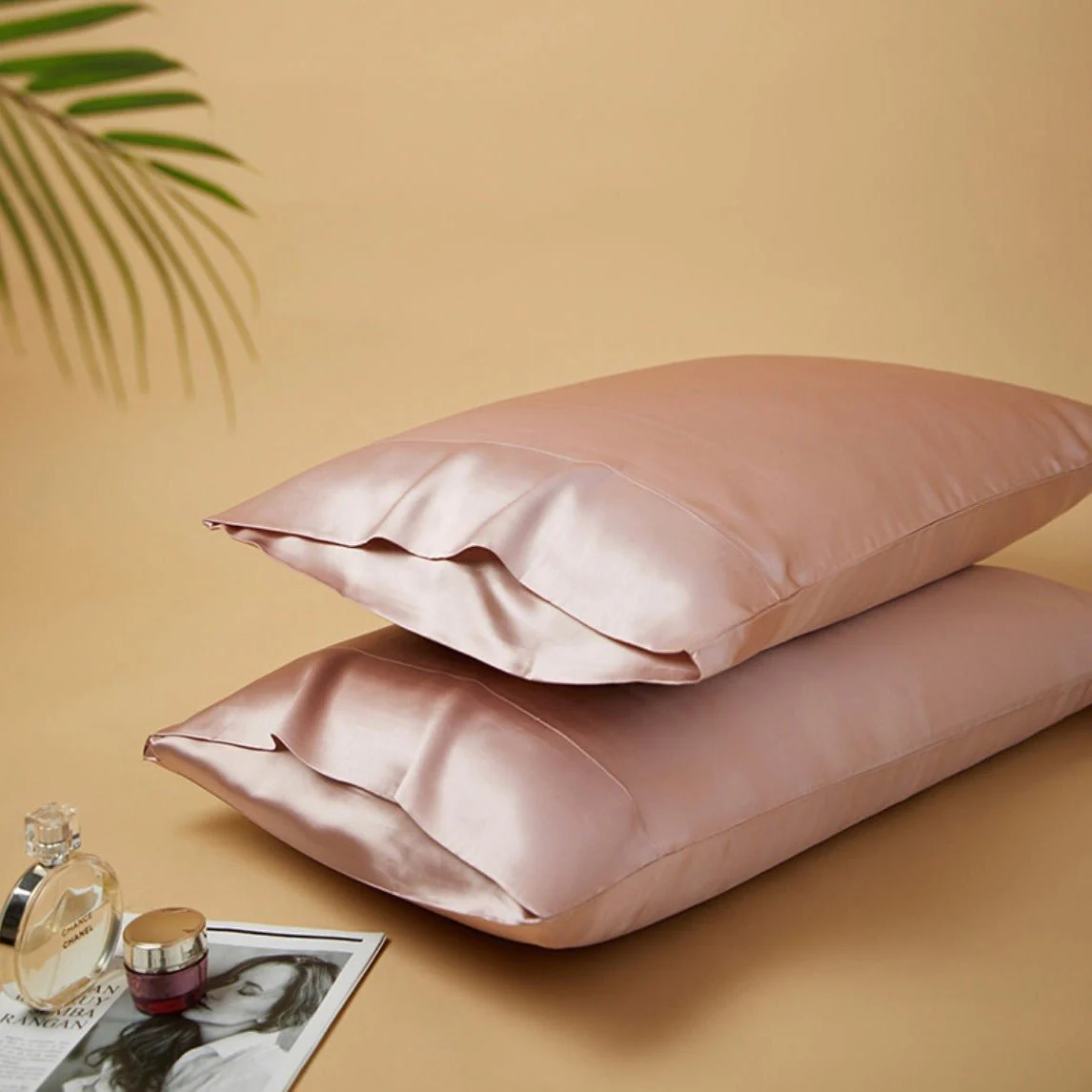 Silky Gift Box: 6A Grade 100% Organic Mulberry Silk Pillowcase Set of 2 Pcs - 30 Momme, Pure Silk on Both Sides - Image 5