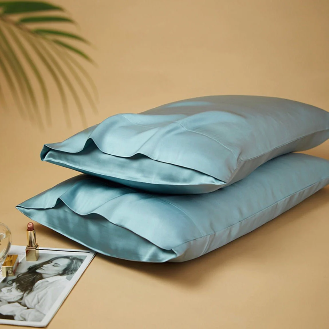 Silky Gift Box: 6A Grade 100% Organic Mulberry Silk Pillowcase Set of 2 Pcs - 30 Momme, Pure Silk on Both Sides - Image 6