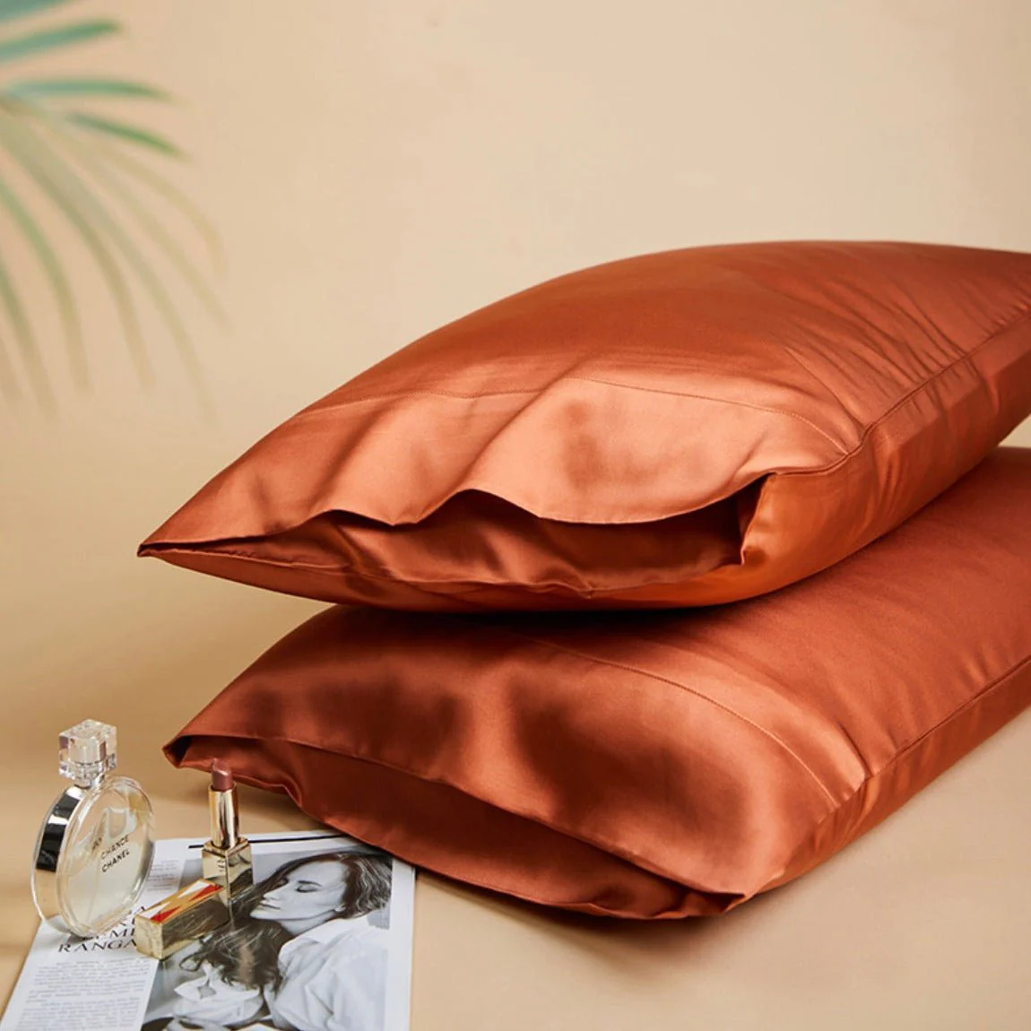 Silky Gift Box: 6A Grade 100% Organic Mulberry Silk Pillowcase Set of 2 Pcs - 30 Momme, Pure Silk on Both Sides - Image 8
