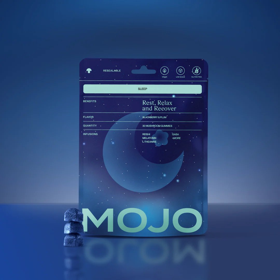 Sleep Gummies - Blackberry & Plum by Mojo | Mushroom Dosed Gummies - Image 3