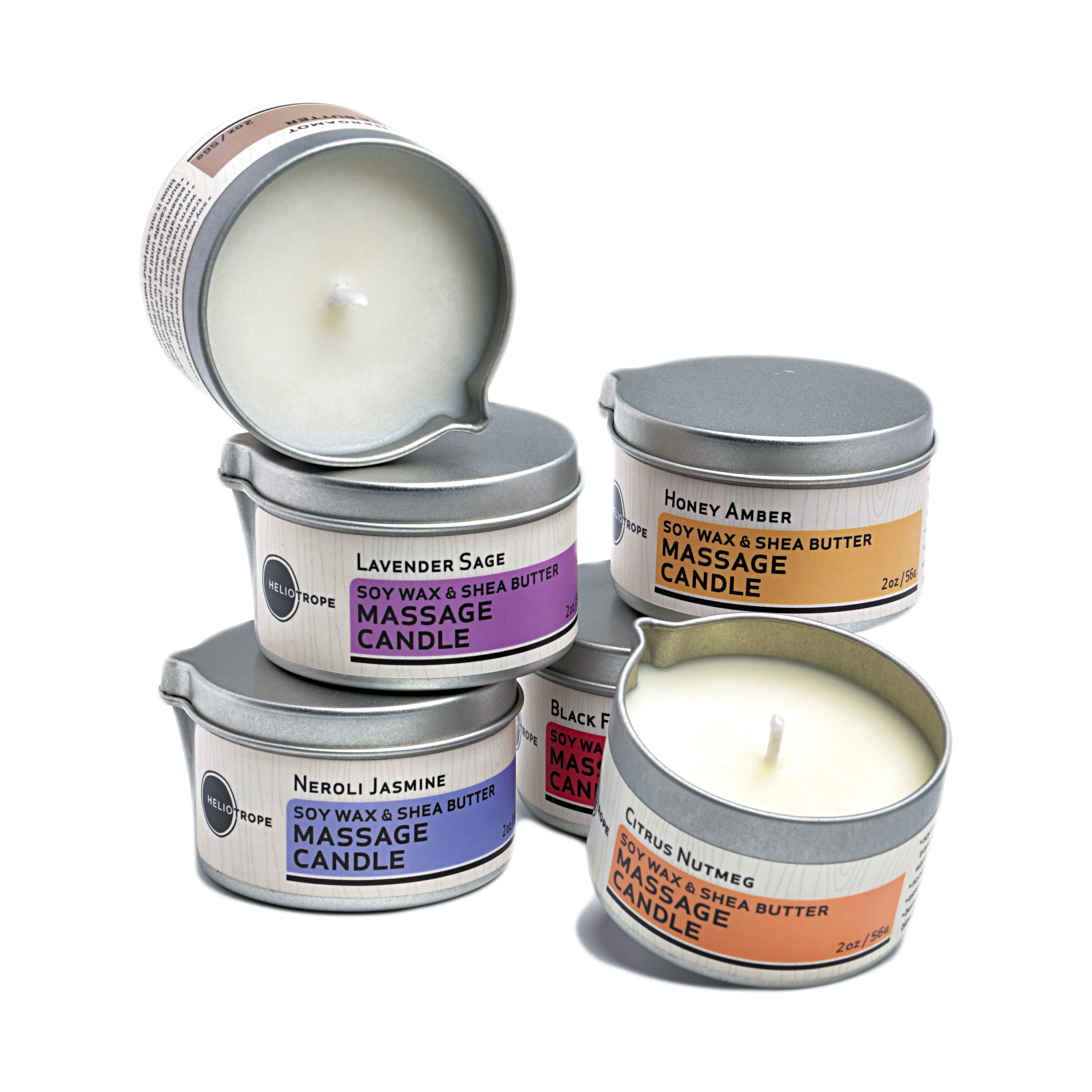 Soy Wax & Shea Butter Massage Candles - now in 3 sizes! by Heliotrope San Francisco - Image 12