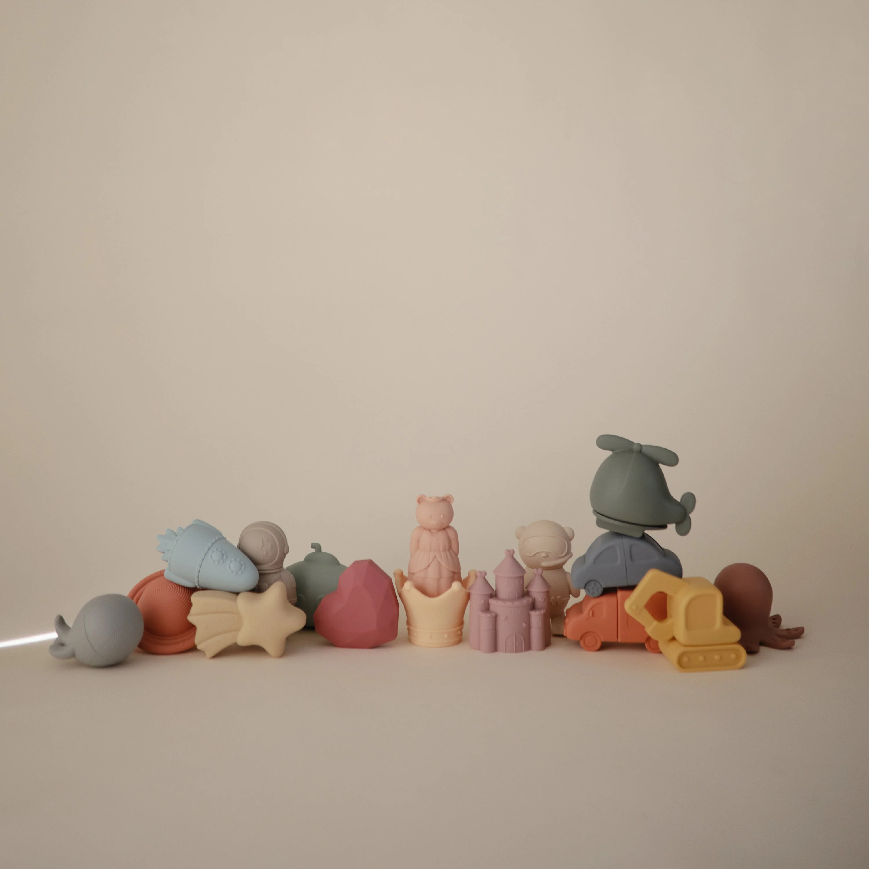 Space Mold Free Bath Play Set - 4 Pack - Image 3