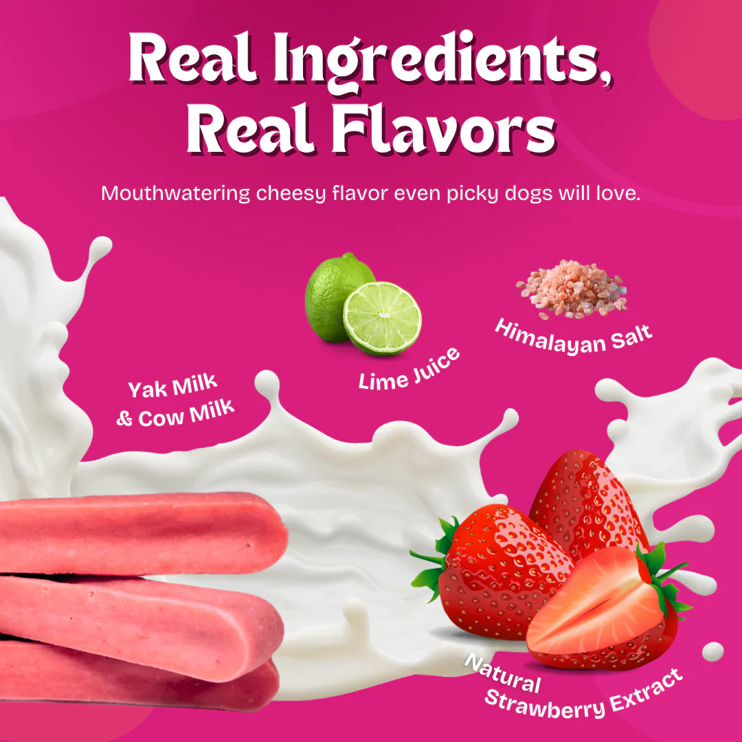 Strawberry Yak Chews - Image 3