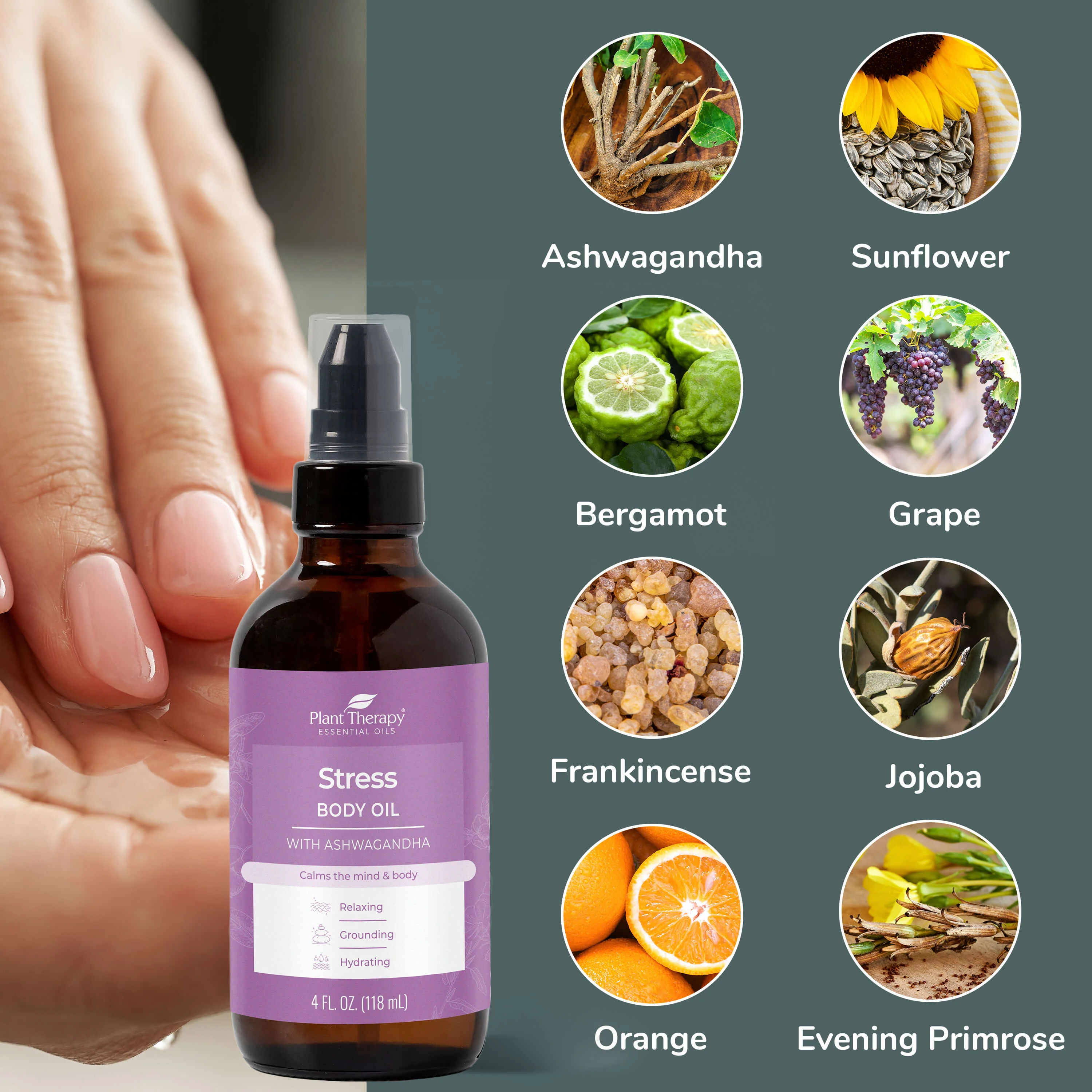 Stress Body Oil with Ashwagandha - Image 4