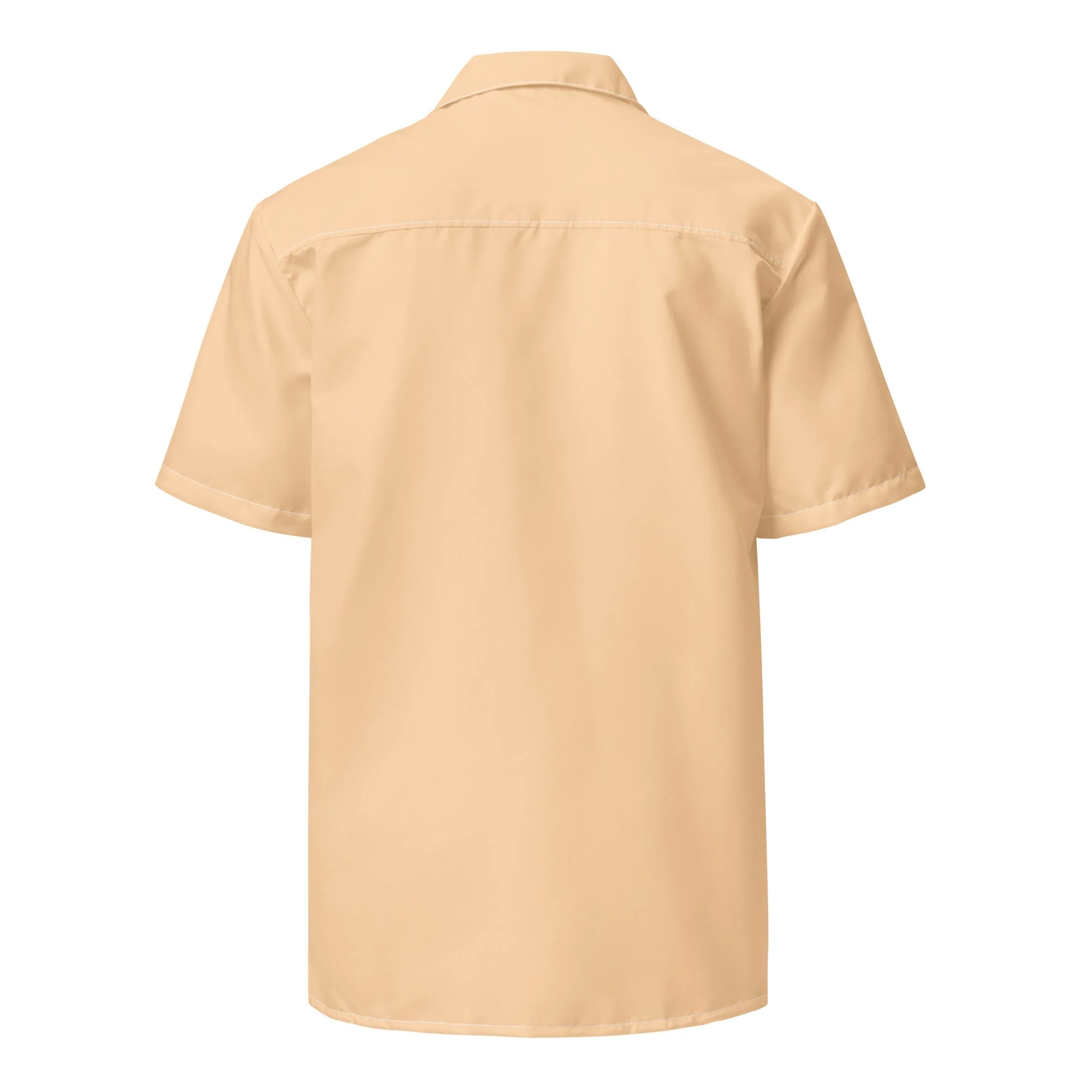 Stylish Recycled Polyester Clownfish Orange Camp Shirt | Perfect for Beach Lovers & Travelers | Removes 2 Pounds of Ocean Plastic - Image 5