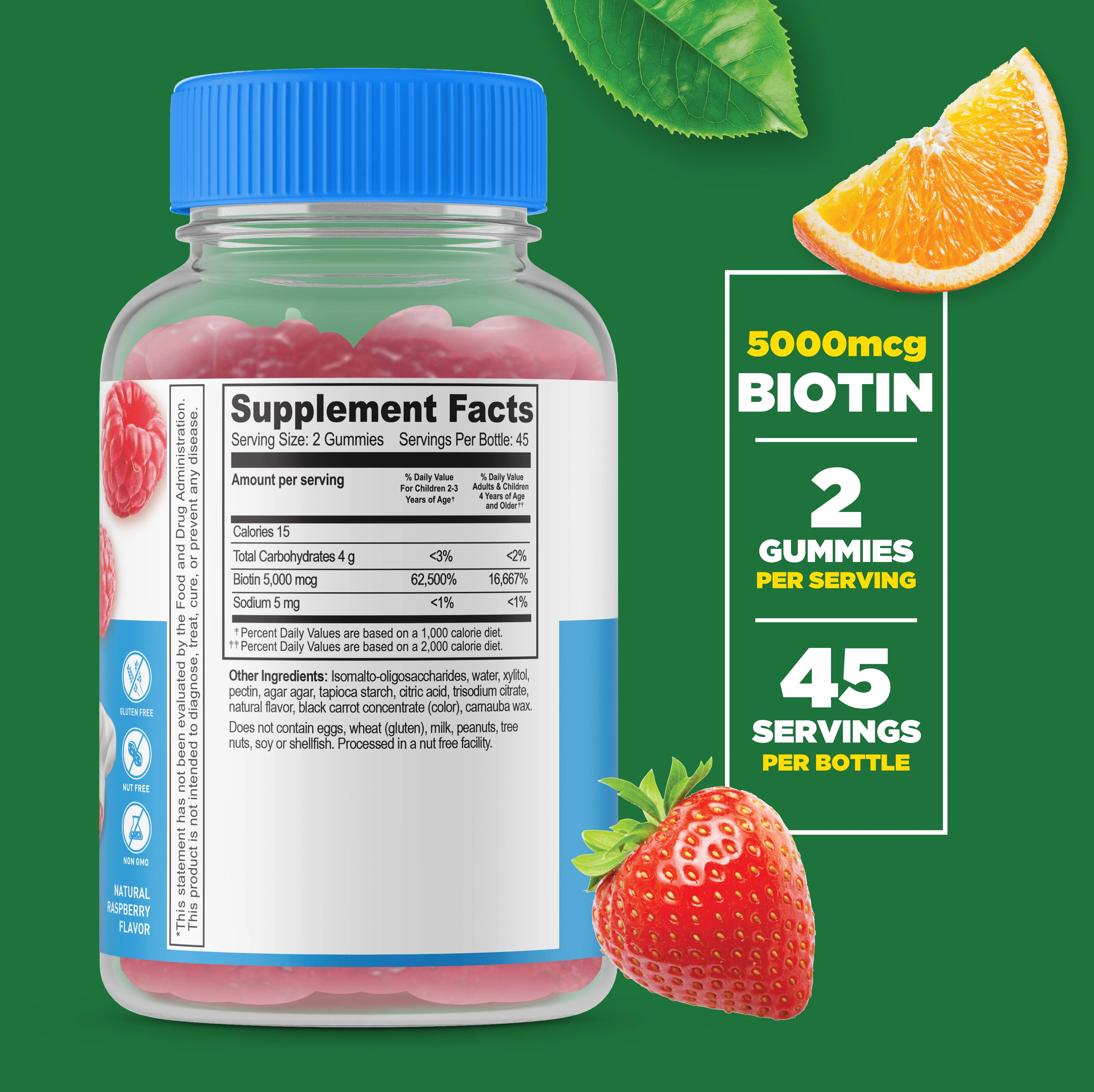 Sugar Free Biotin Gummies for Kids - Image 2