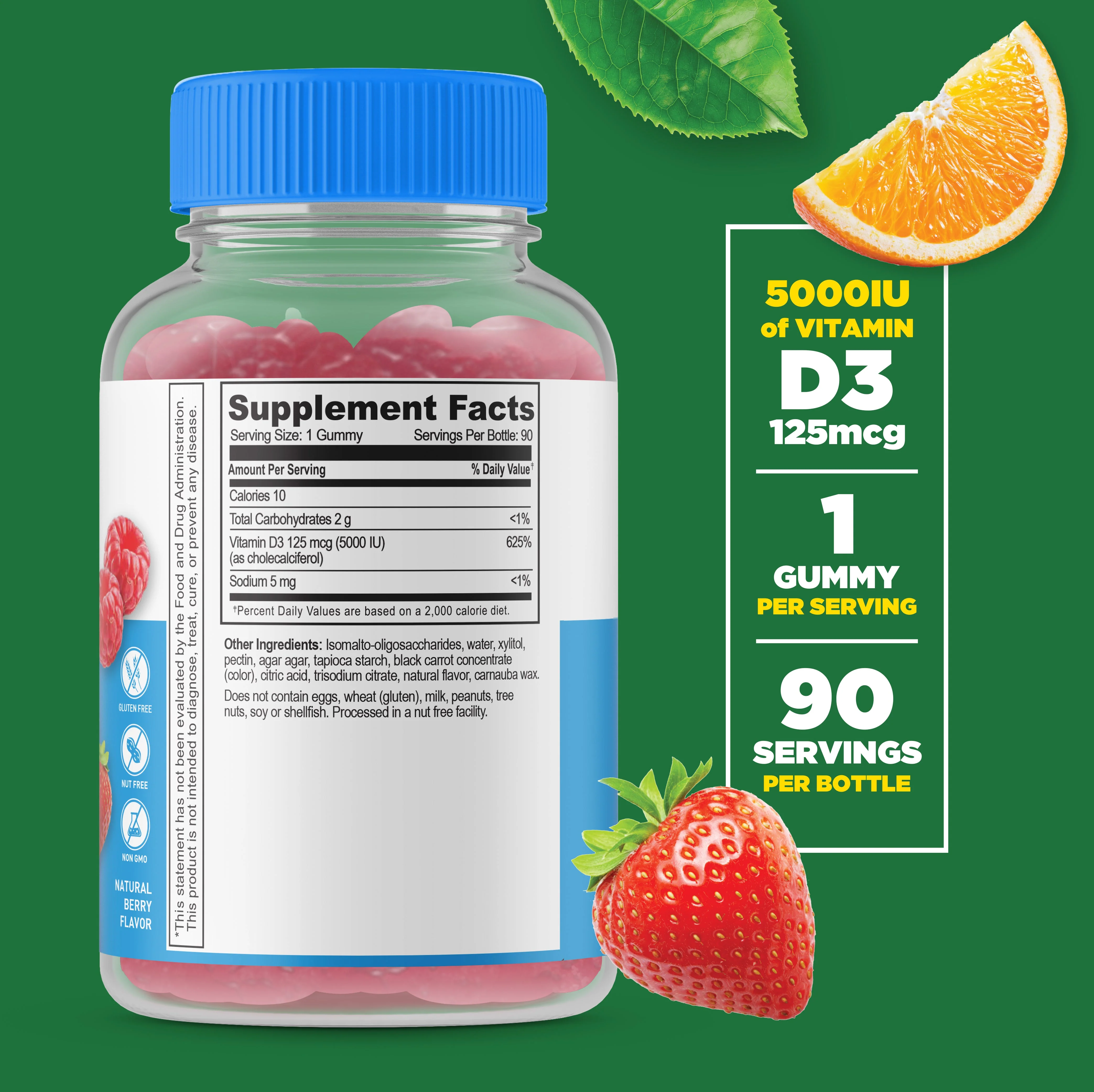 Sugar Free Vitamin D Gummies - Image 2