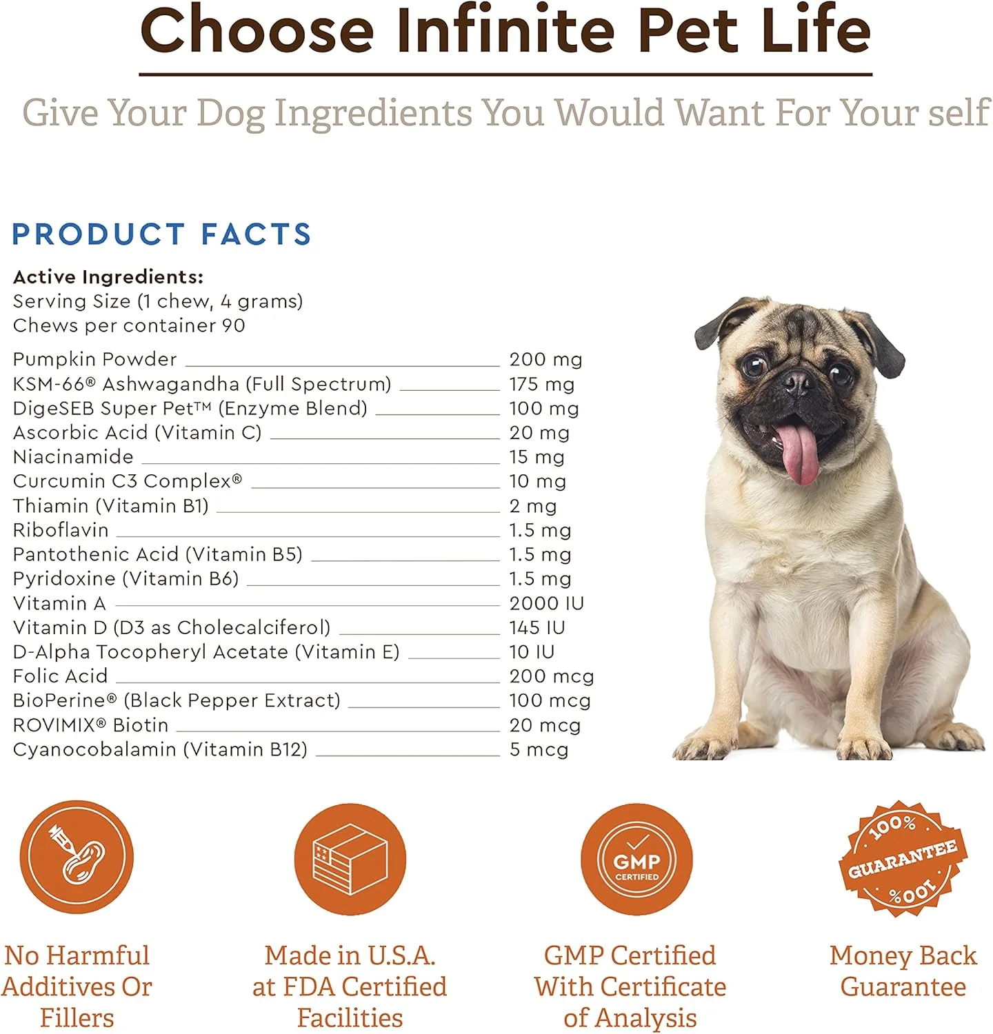 Super Multi-Vitamin Peanut Butter Soft Chew with Ashwagandha - Image 5