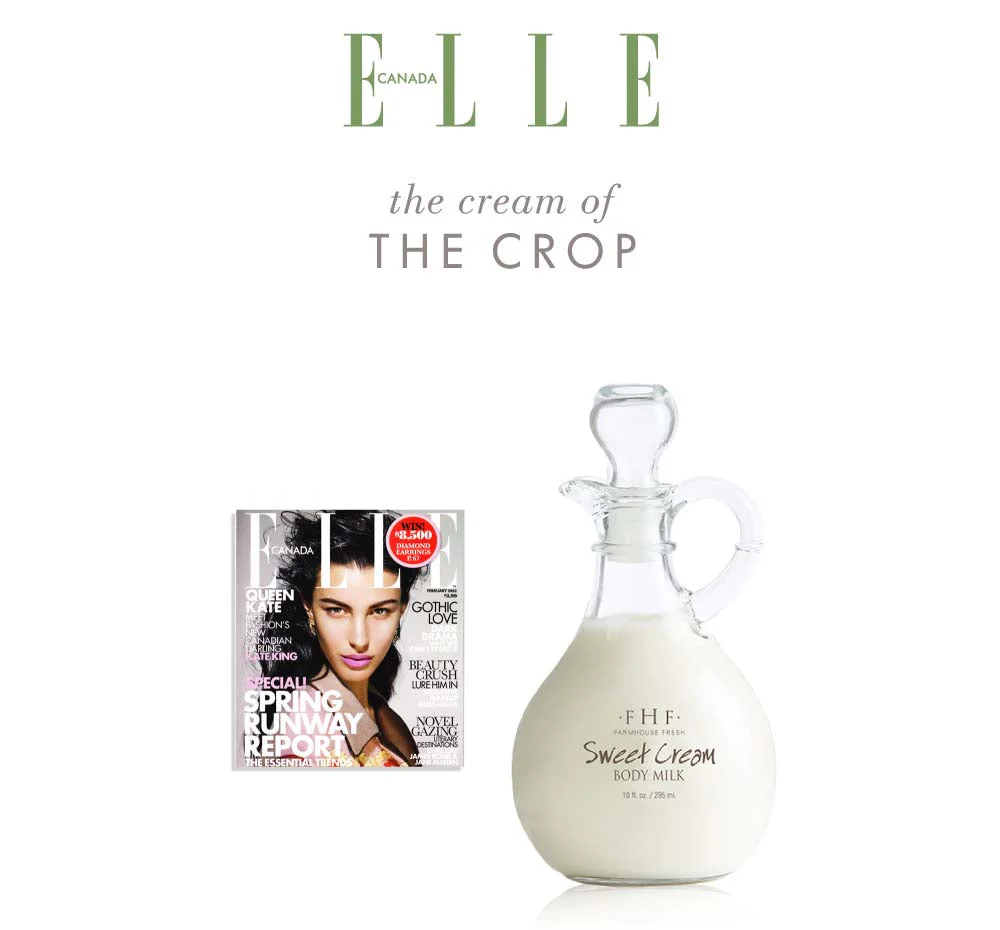 Sweet Cream Body Milk Lotion - Decorative Cruet by FarmHouse Fresh skincare - Image 5