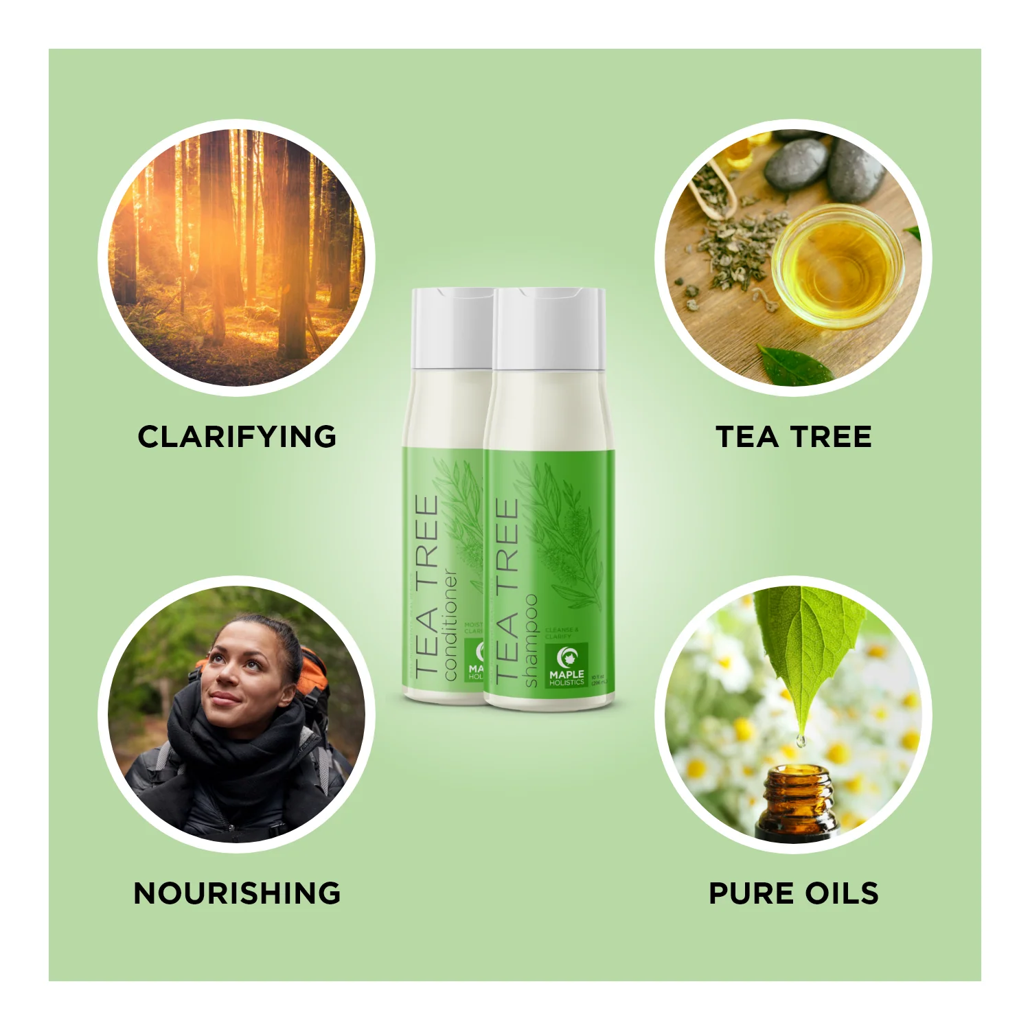 Tea Tree Shampoo and Conditioner Set - Image 7