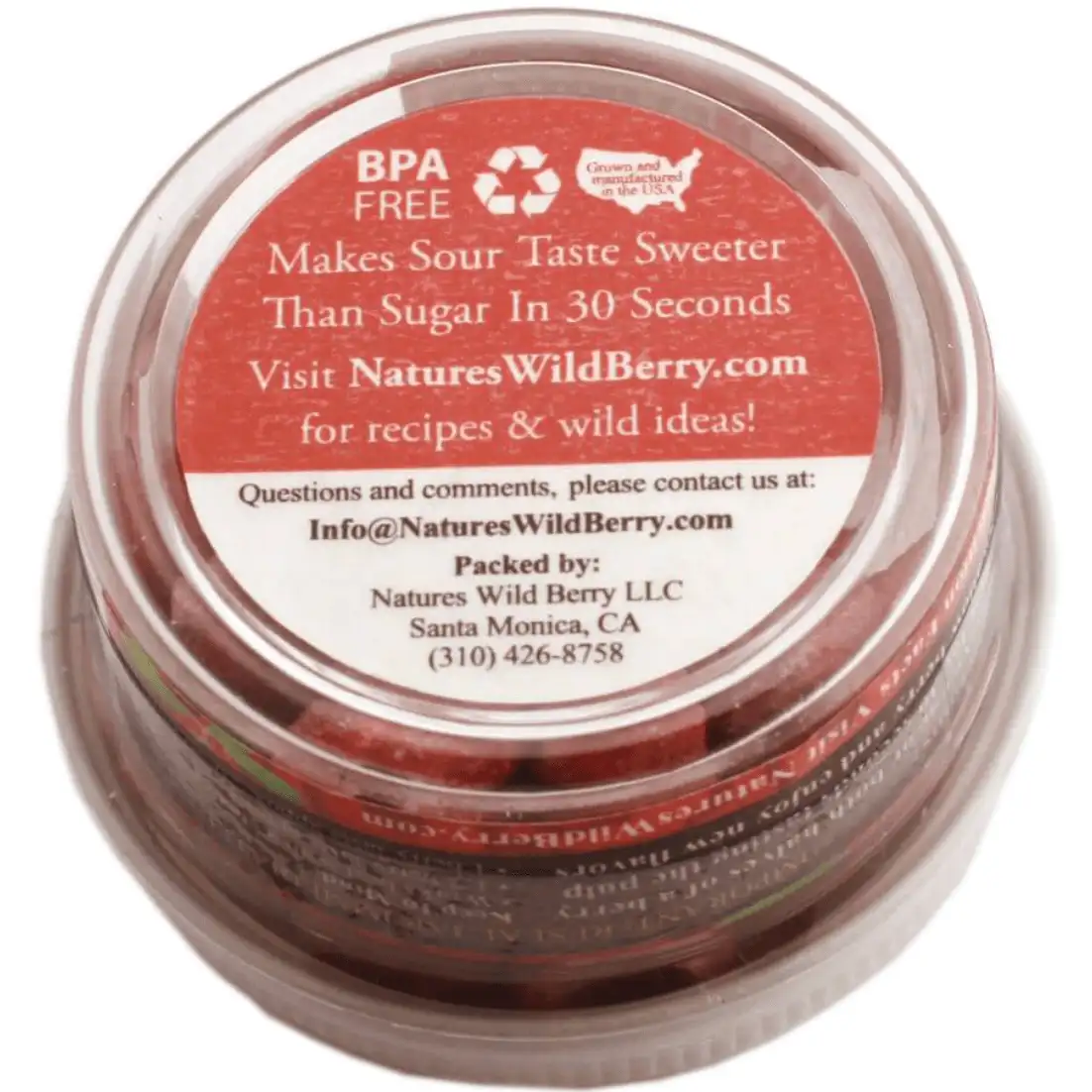 The Travel Jar | 4.6 Grams / Approximately 25 – 30 Servings | 15-20 mins | Best Way to TAKE Your Berries ON The GO by Nature's Wild Berry - Image 2