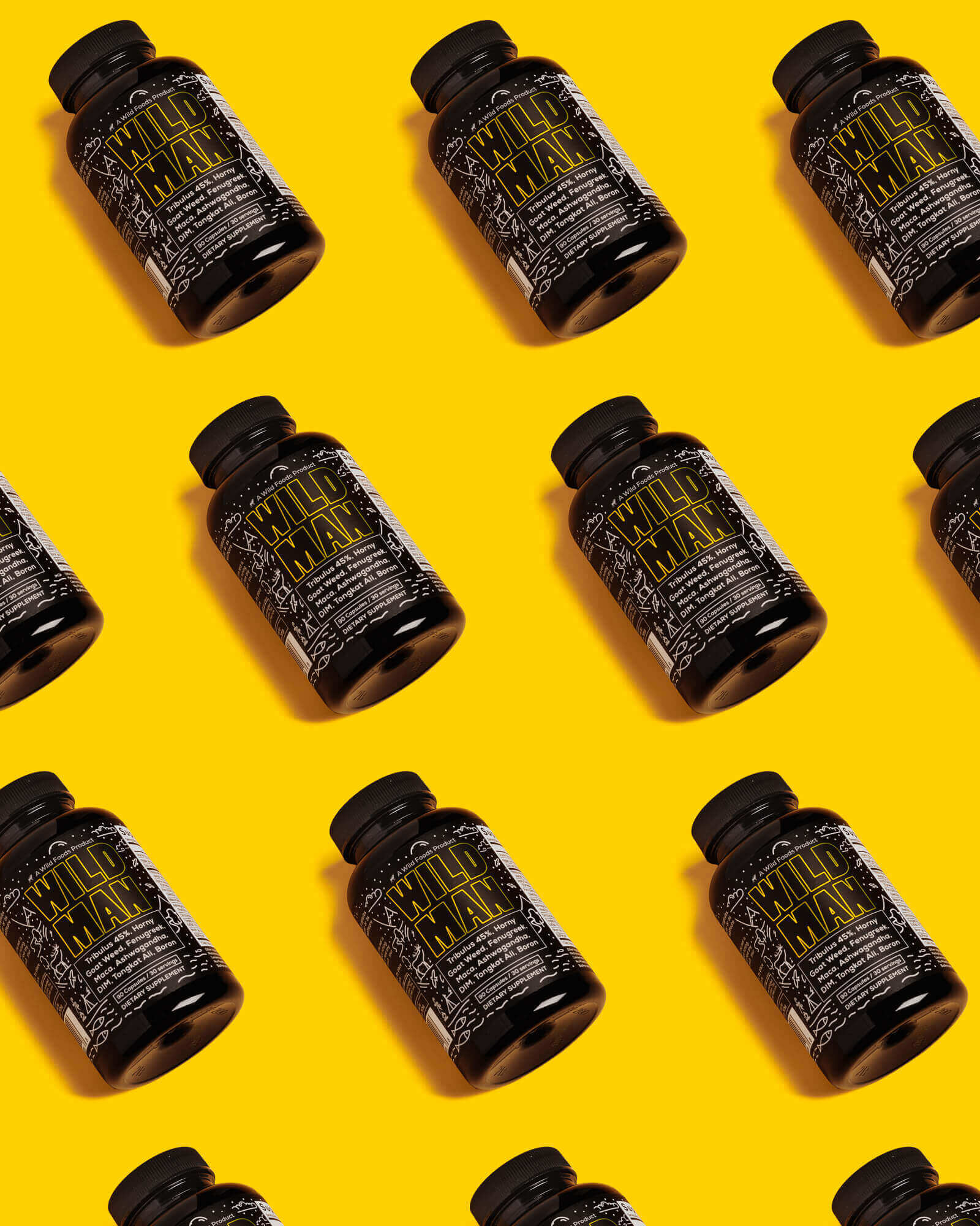 The Wild Man Stack: Bull Blend Organs Complex + Wild Man Herbal Testosterone Blend by Wild Foods - Image 8