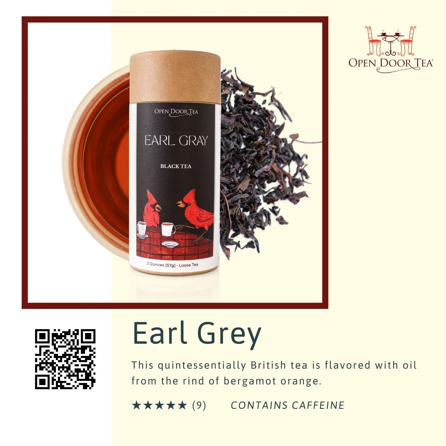 Traditional Tea Sampler | 3 Loose Leaf Teas for Gifts & Tastings by Open Door Tea - Image 5
