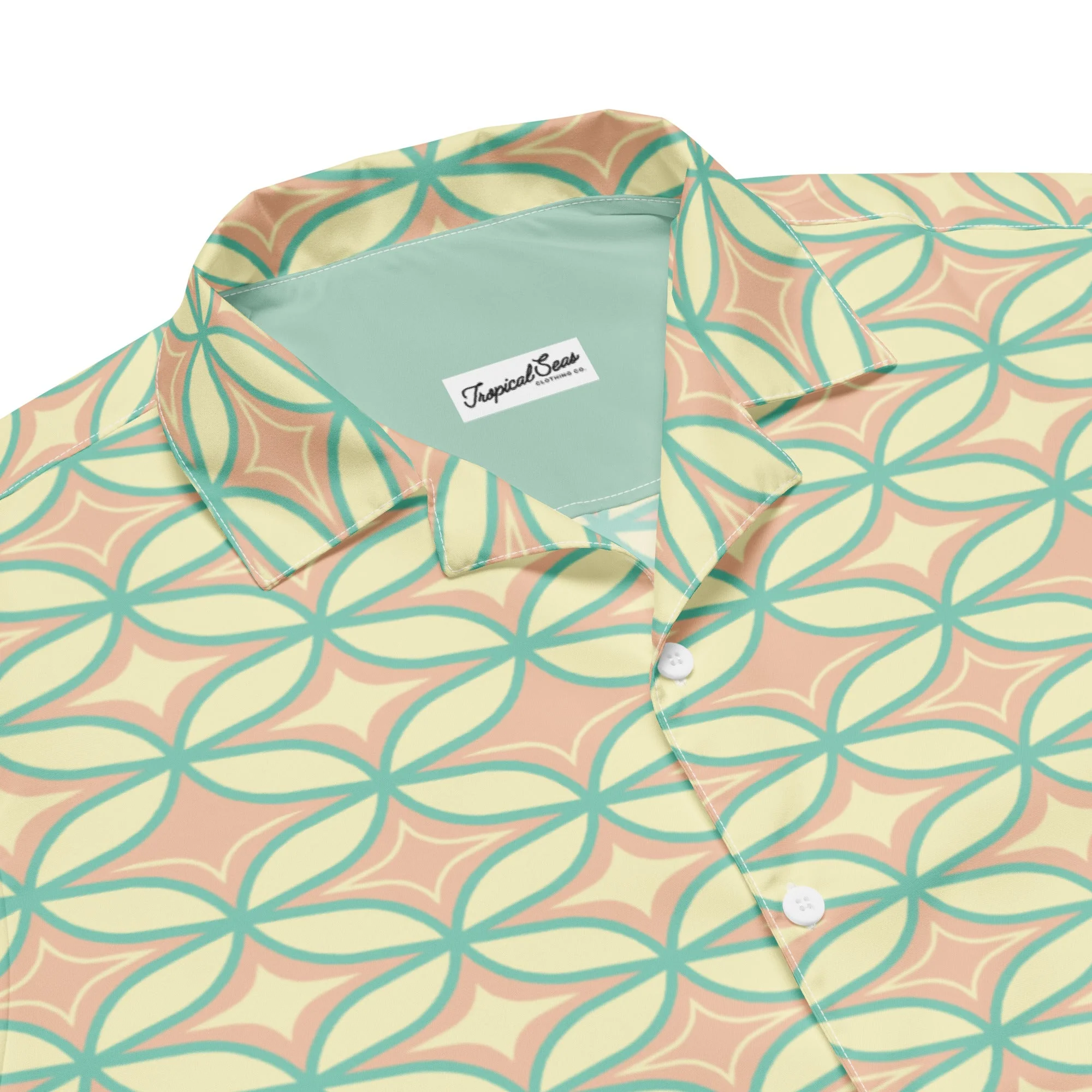 Tropic Shades Villa Hawaiian Shirt - Coastal Summer 2024 Collection - Image 2
