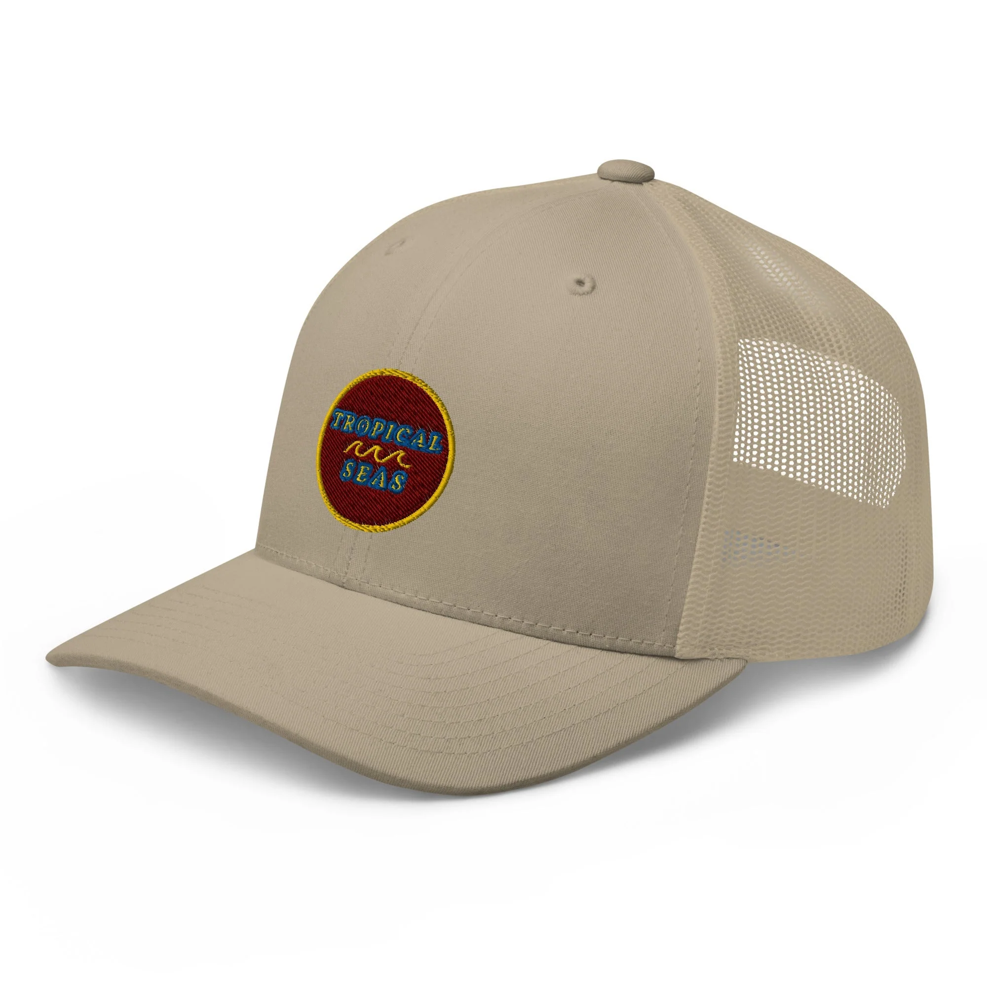 Tropical Maroon Trucker Hat - Image 16