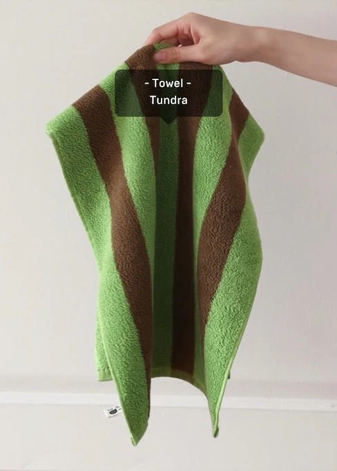 Ultra Soft Absorbent Retro Stripe Bath Towel - 100% Organic Premium Combed Cotton - Image 9