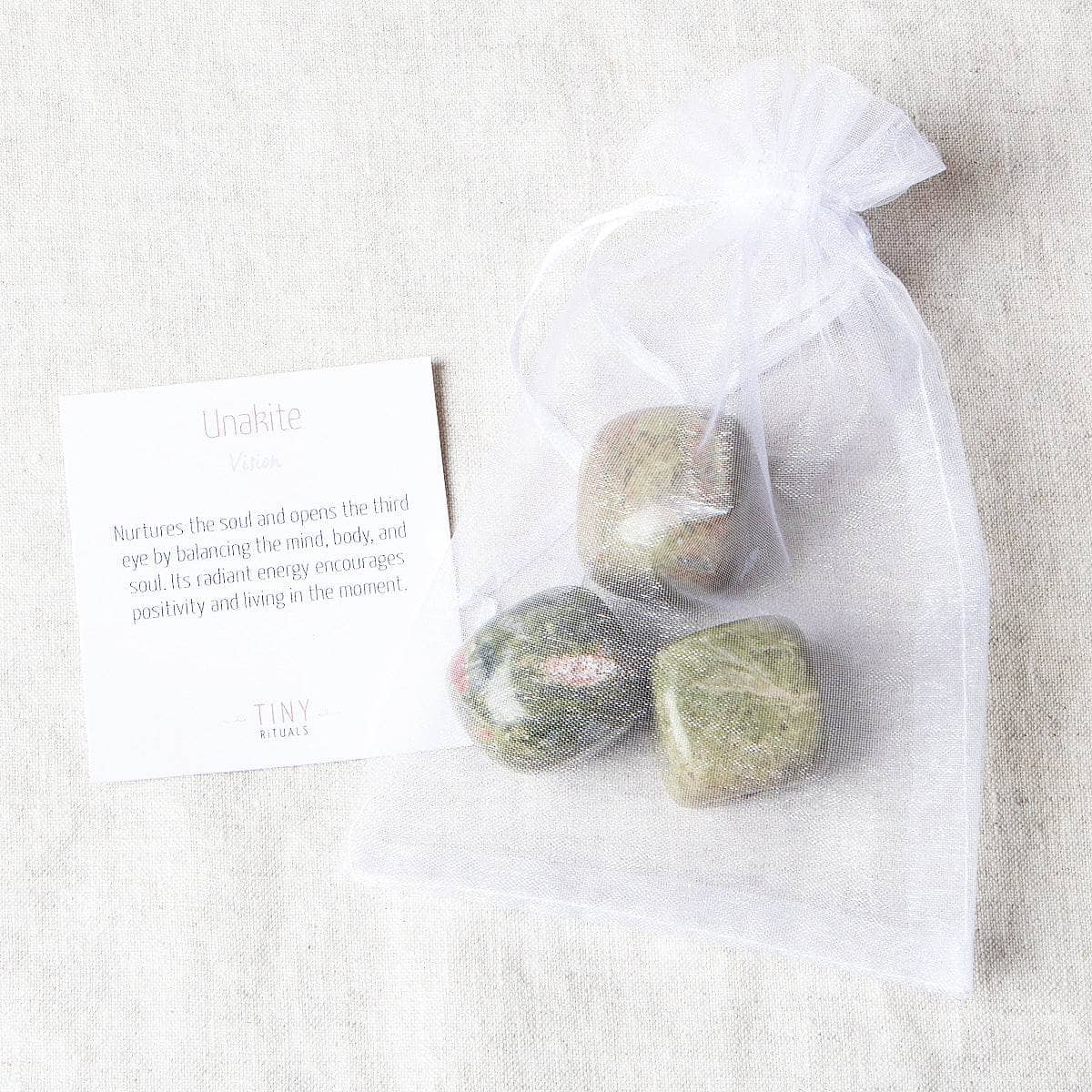 Unakite Stone Set by Tiny Rituals - Image 3