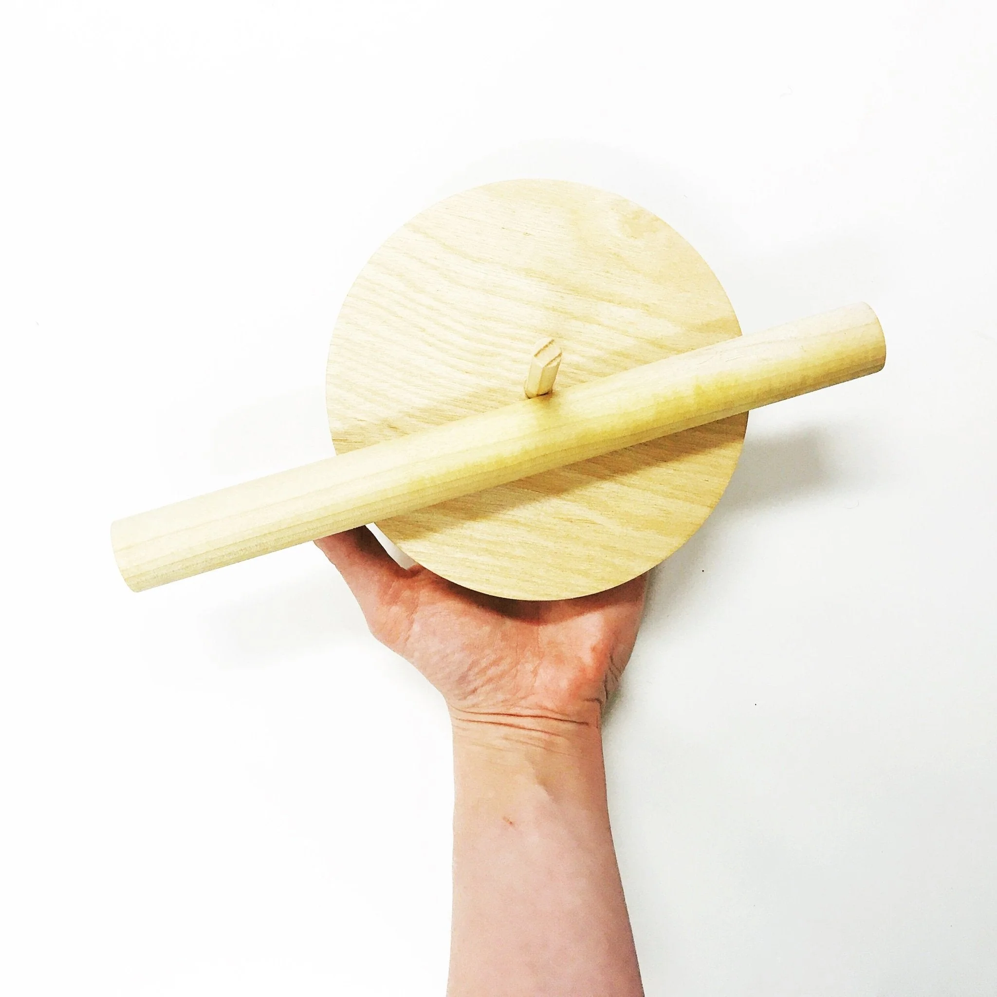 UNpaper® Towel Holder: Natural or Walnut stain - Image 2
