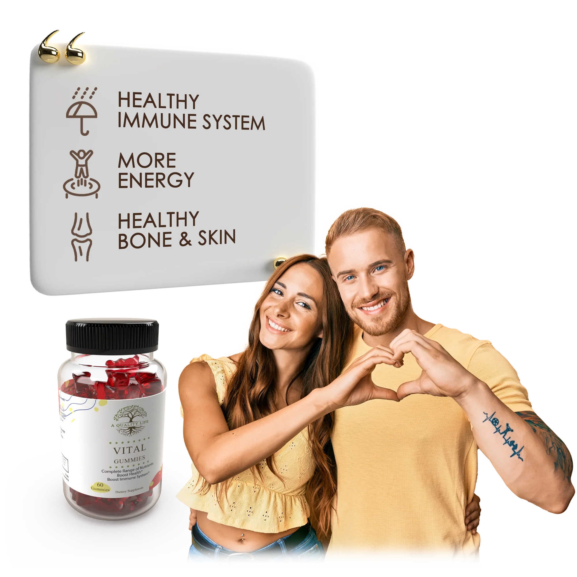 Vital Gummies by A Quality Life Nutrition - Image 3