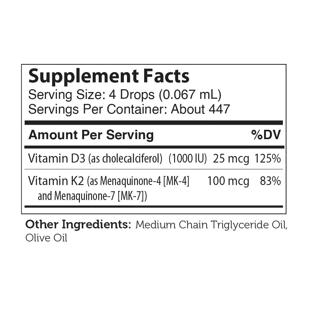 Vitamin D3 and K2 Liquid - Image 4