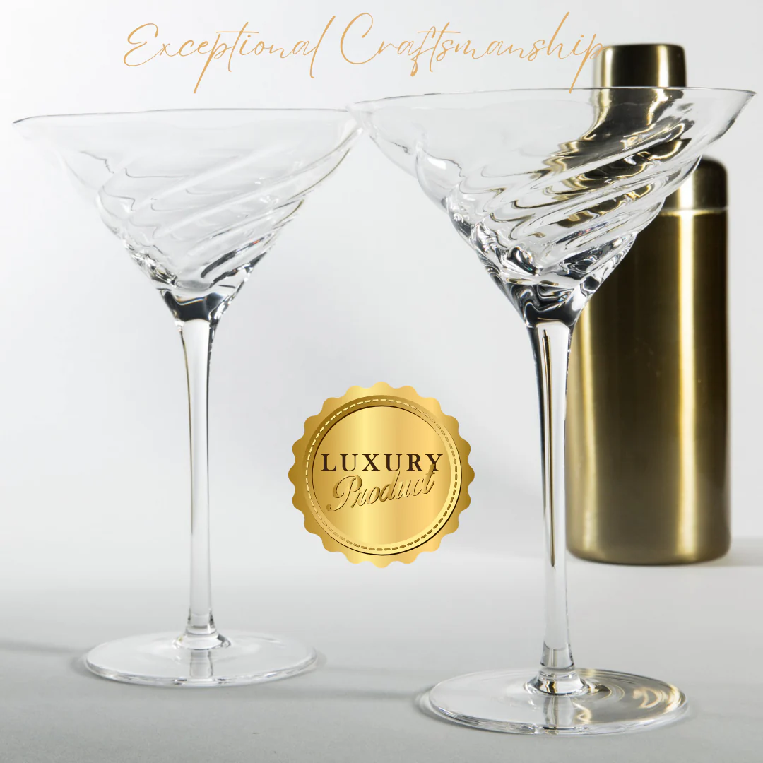 Vortex Martini Glass - Image 3